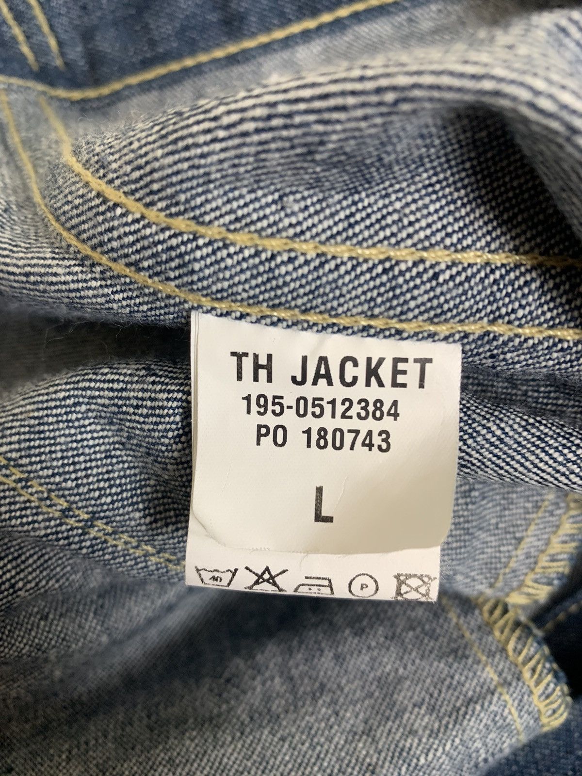 Tommy Hilfiger Tommy Hilfiger Denim Jacket Size US L / EU 52-54 / 3 - 8 Thumbnail