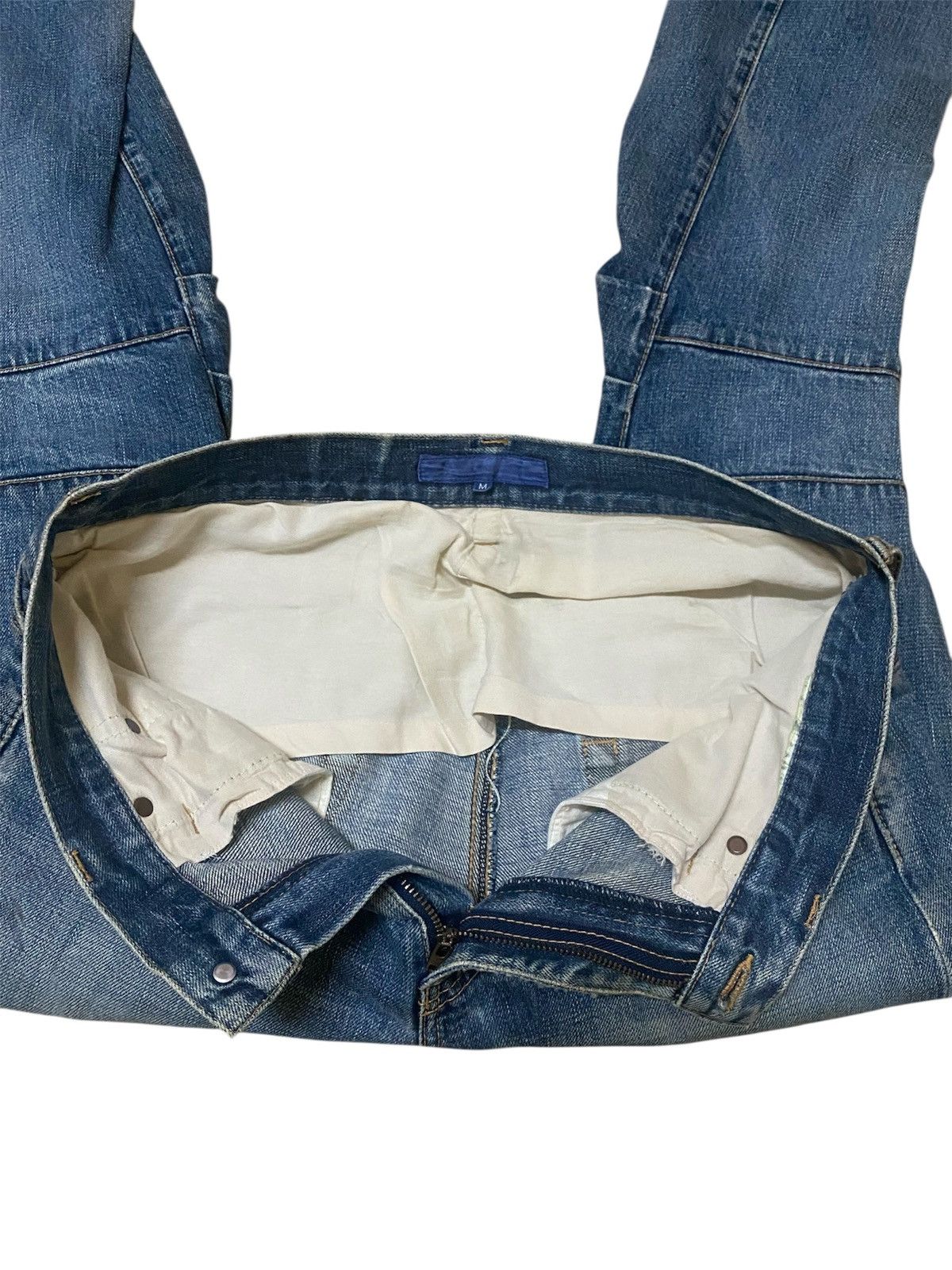 Comme des Garcons JUNYA WATANABE COMME des GARÇONS MAN Denim Biker Pants Size US 33 - 7 Thumbnail
