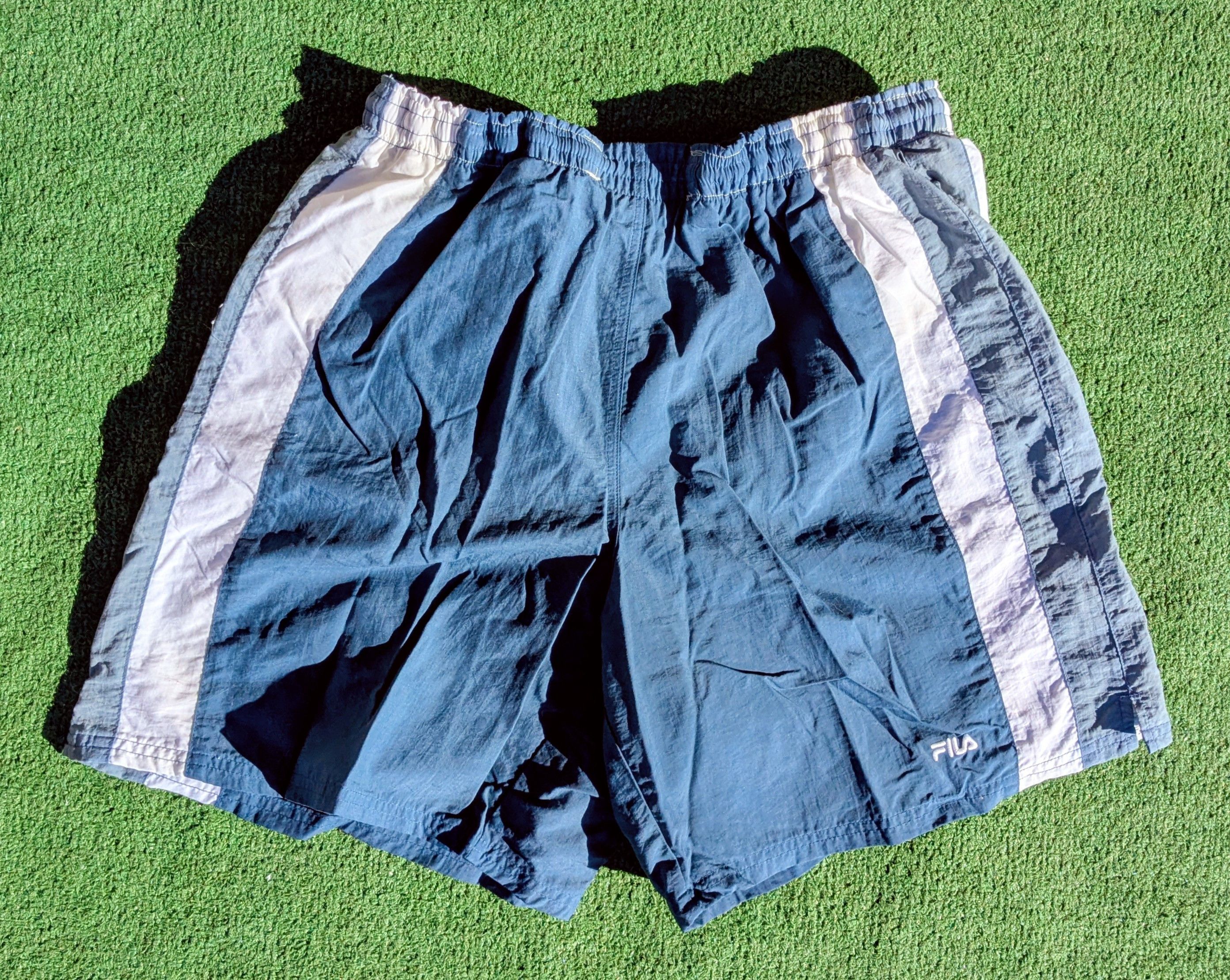 Fila Fila Vintage 1990's Swimsuit Trunks/Lined Nylon Shorts Size US 32 / EU 48 - 1 Thumbnail