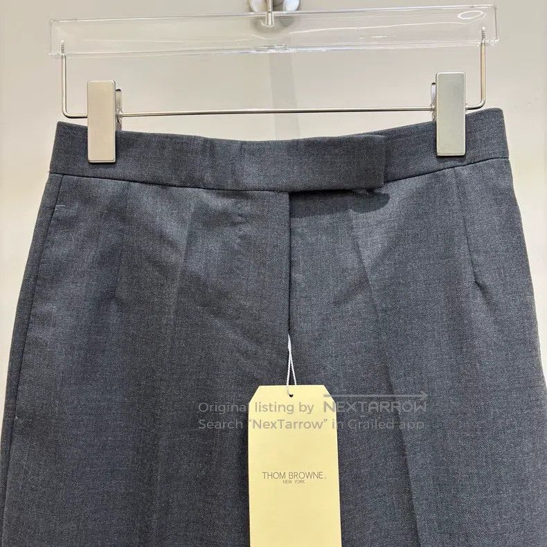 Thom Browne Thom Browne Classic Trousers - Dark Gray Size 25" / US 0 / IT 36 - 3 Thumbnail