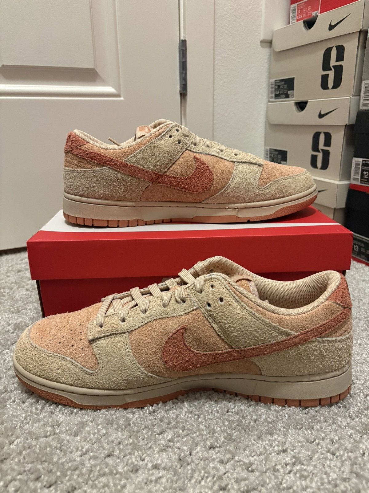 Nike Dunk Low Shimmer Burnt Sunrise Size US 12 / EU 45 - 2 Thumbnail