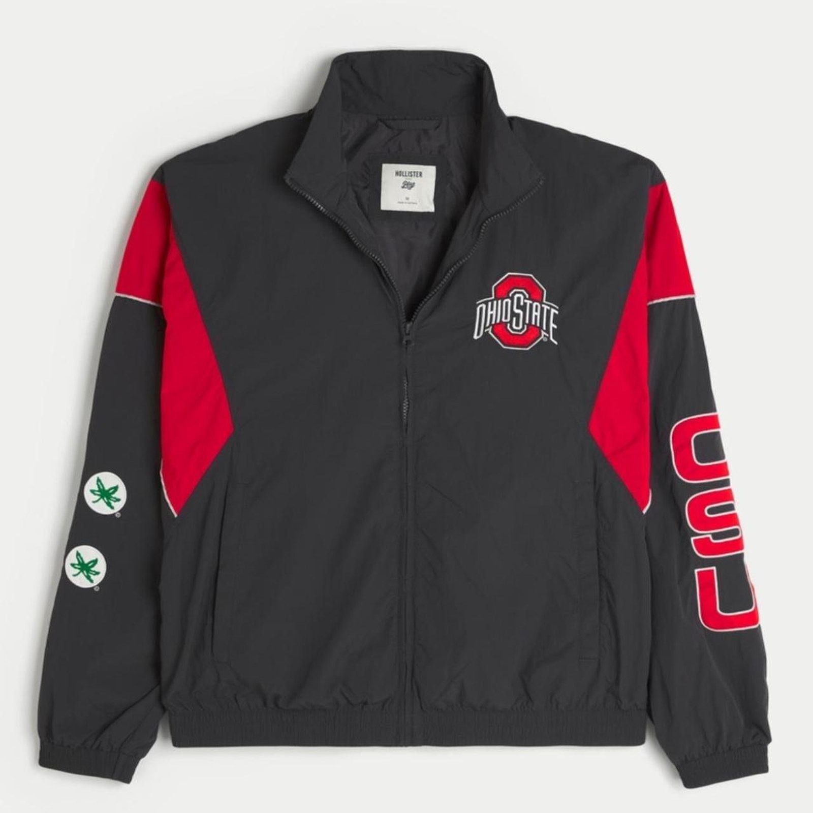 Hollister Ohio state university graphic windbreaker Size US L / EU 52-54 / 3 - 3 Thumbnail