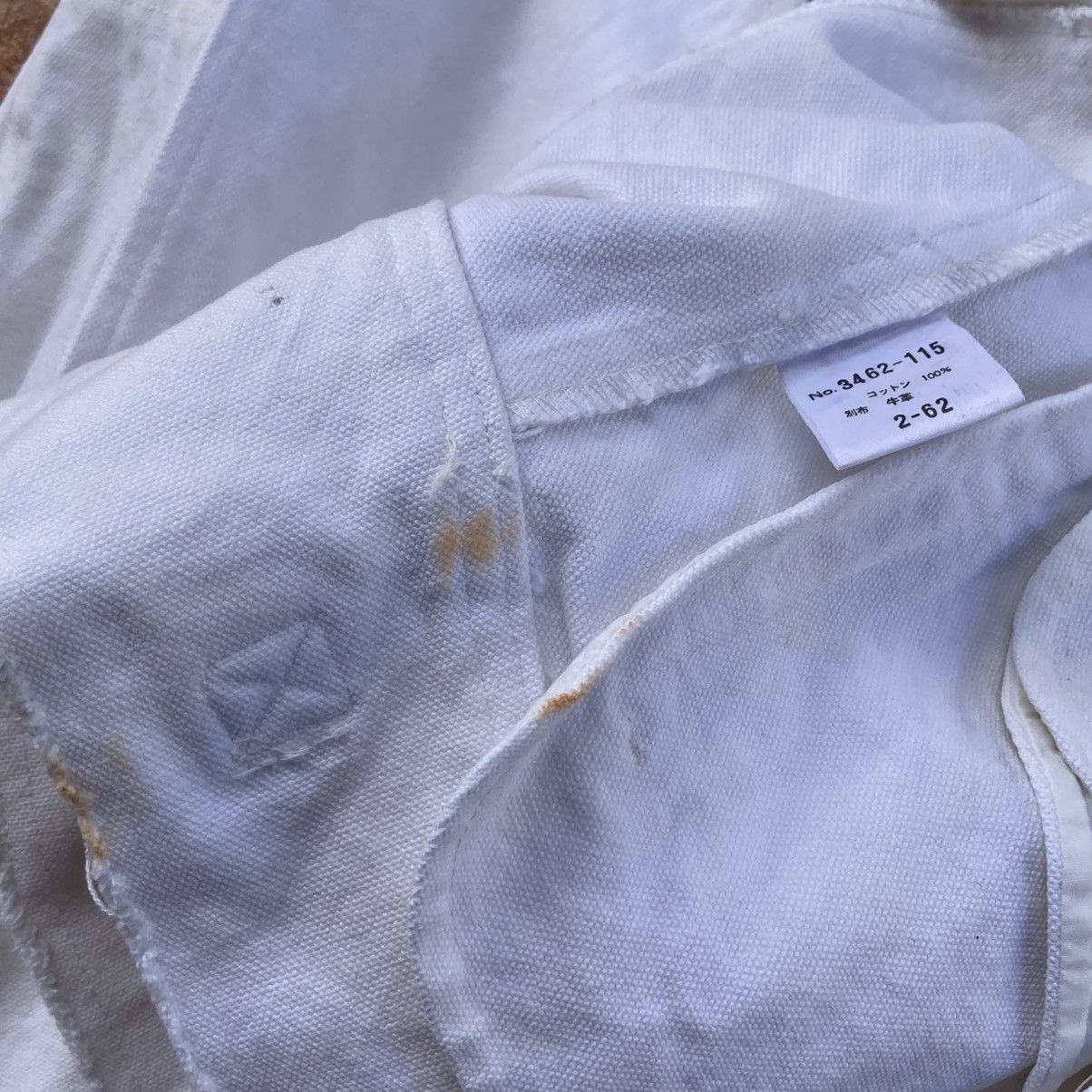 Schlussel 🇯🇵 SCHLUSSEL DOUBLE COLLAR DENIM + COWHIDE JACKET Size US M / EU 48-50 / 2 - 18 Thumbnail
