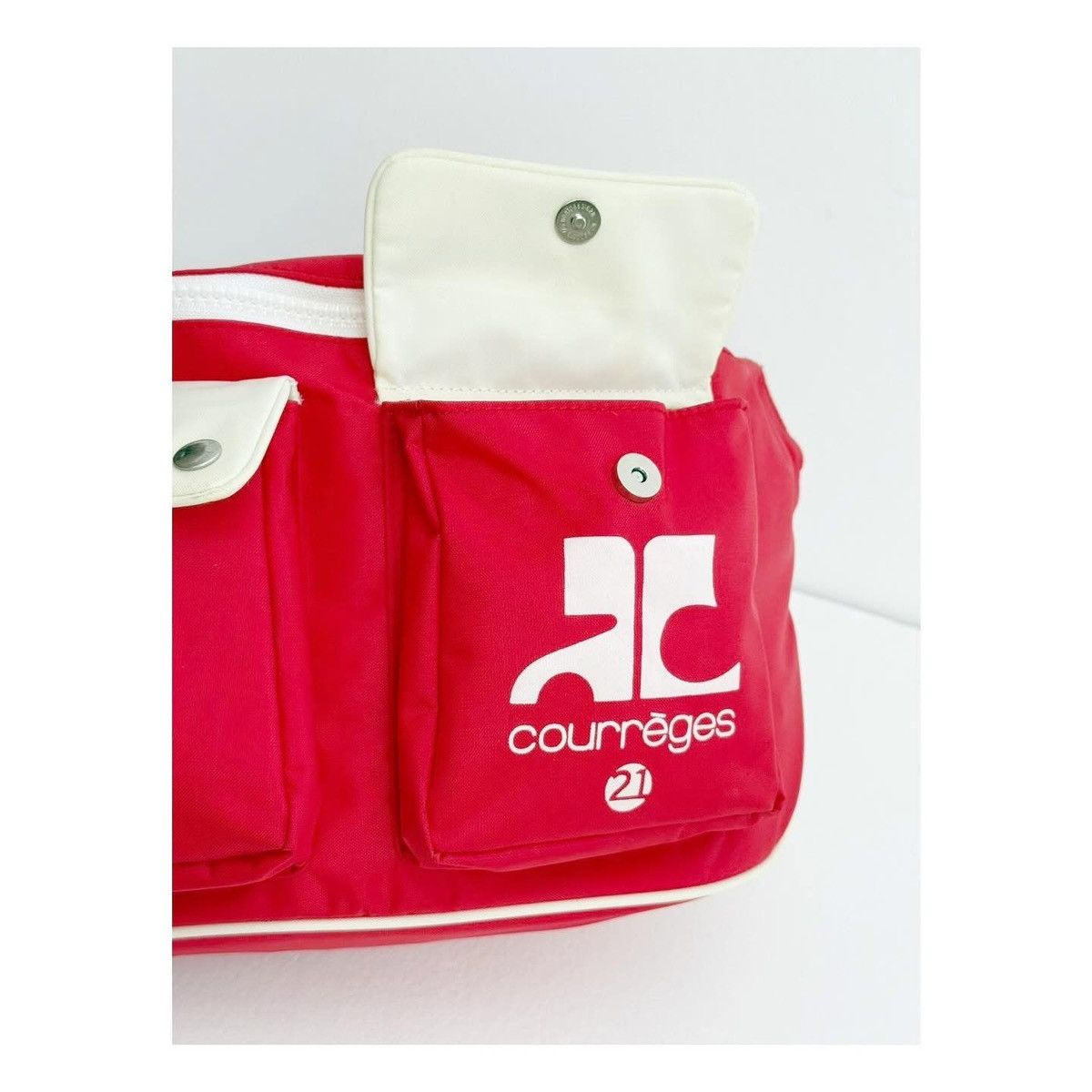 Courreges Courreges Red Waist Bag Size ONE SIZE - 7 Thumbnail