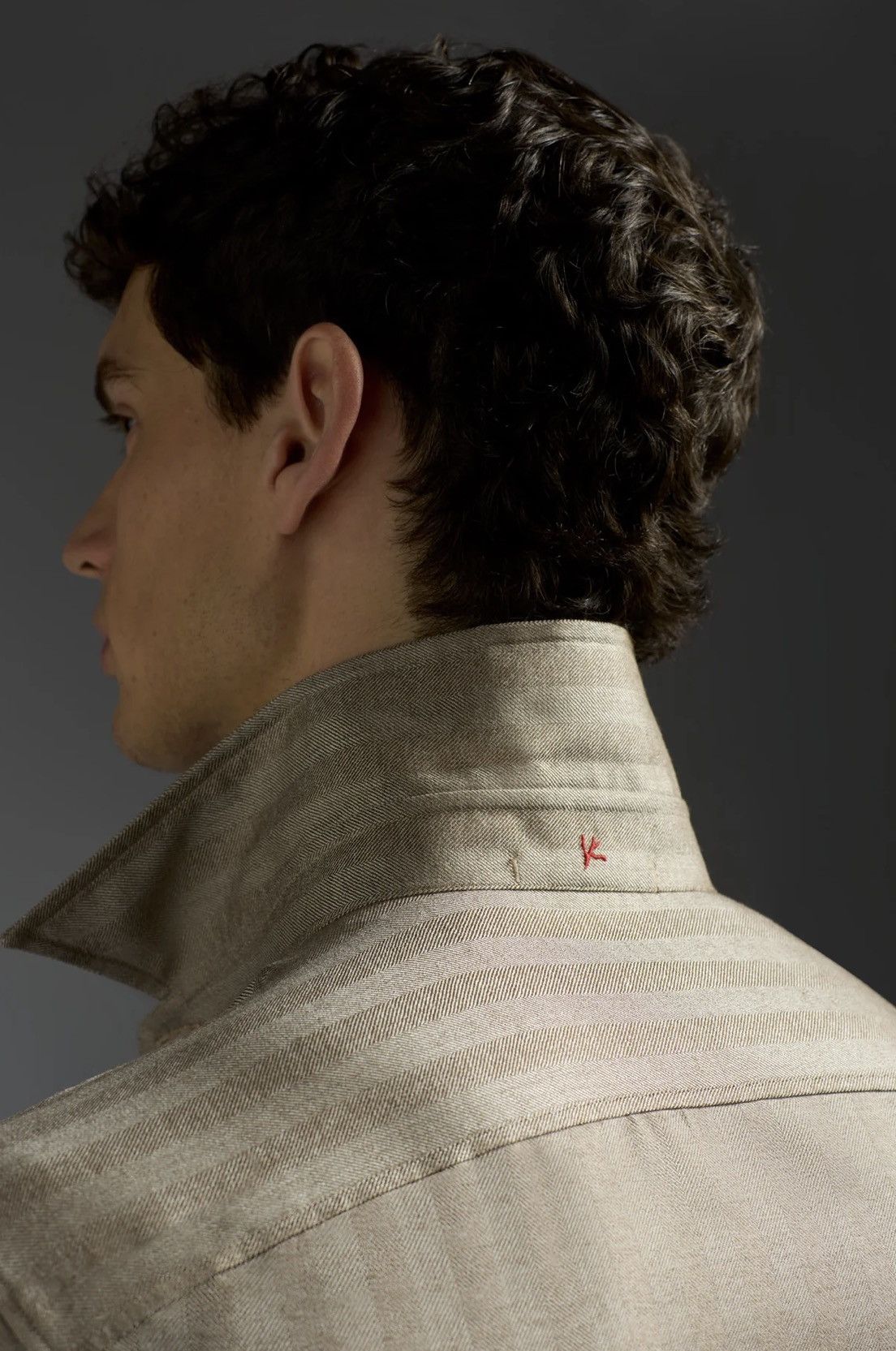 Isaia Napolii Isaia Napoli Natural Cashmere Beige Overshirt Size US M / EU 48-50 / 2 - 2 Thumbnail