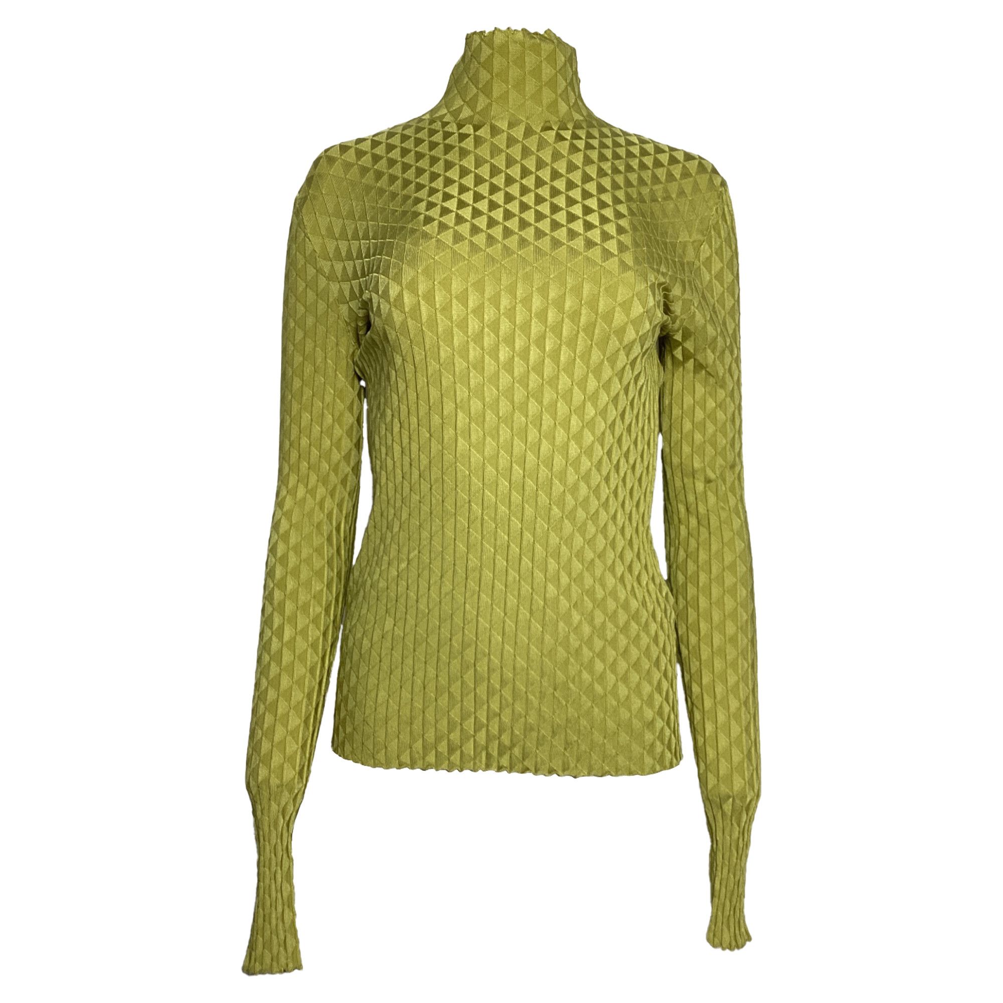 Bottega Veneta Bottega Veneta Dragon Underpinned Turtleneck Pullover in Gre Size M / US 6-8 / IT 42-44 - 1 Thumbnail