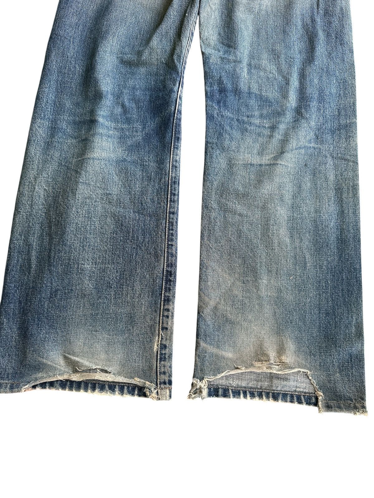 Levi's Vintage Distress Levis Big E 504Z Selvedge 32x41. Size US 32 / EU 48 - 7 Thumbnail