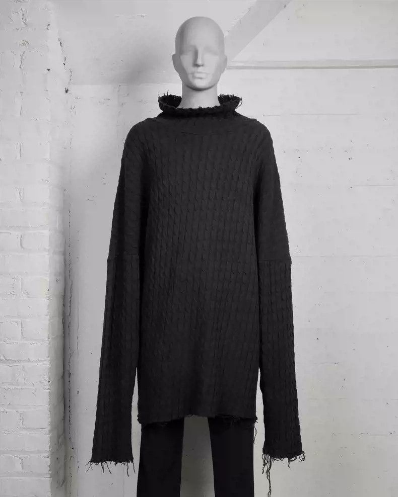 Raf simons oversized knit hotsell