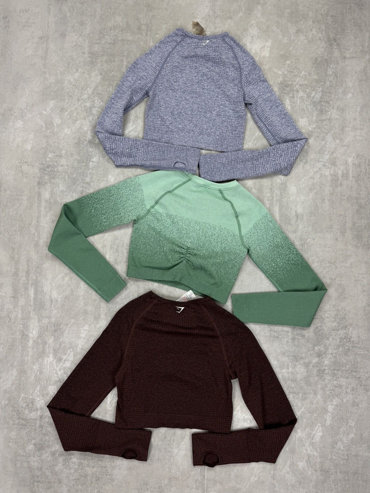 Gymshark Gymshark Womens Crop Top Long Sleeve Sets 3 items Size S-XS Size S / US 4 / IT 40 - 10 Thumbnail
