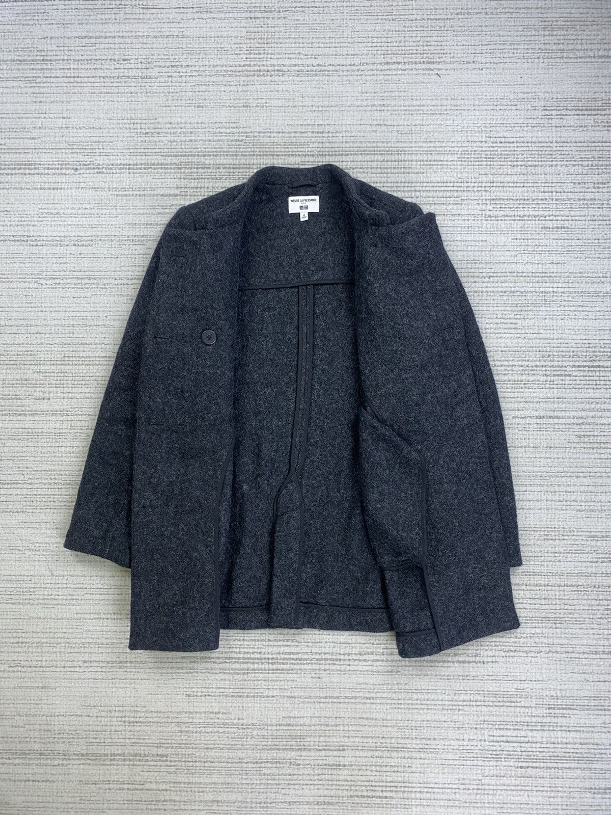 Designer × Uniqlo × Vintage Vtg Uniqlo X Ines De La Fressange Paris Wool Jacket Coat Size US S / EU 44-46 / 1 - 7 Thumbnail