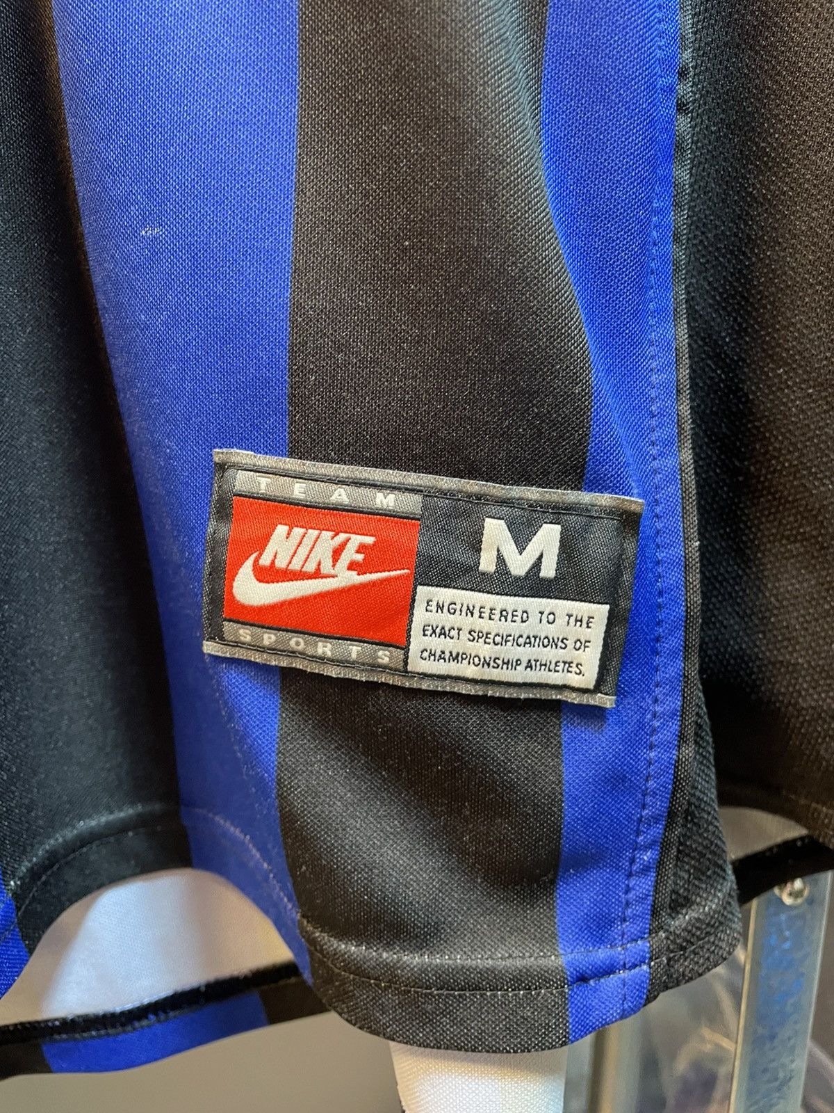 Nike Vintage 1998-1999 Inter Milan BAGGIO Home Kit Size US M / EU 48-50 / 2 - 4 Thumbnail