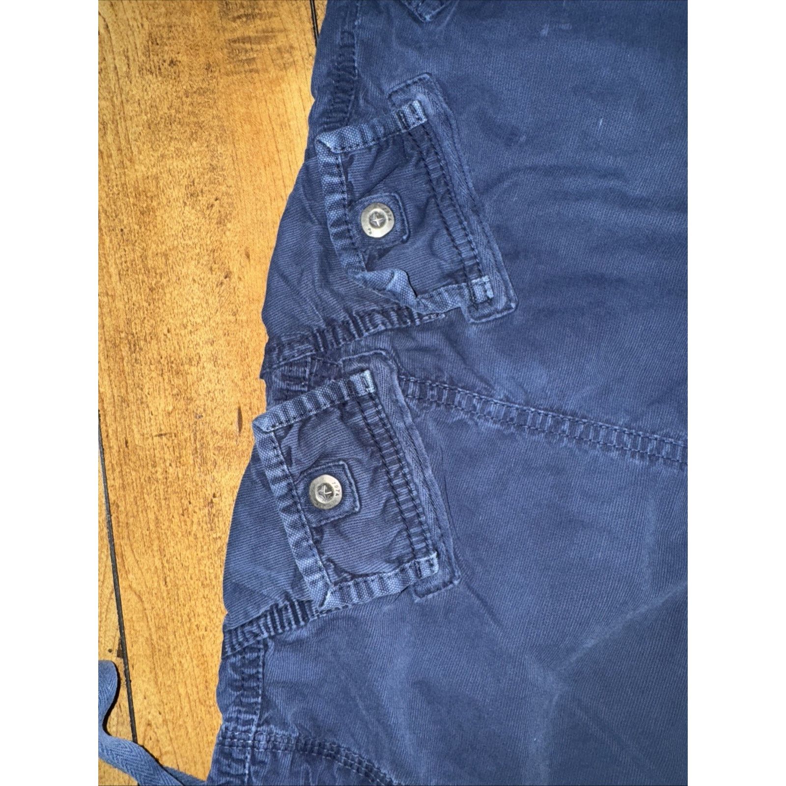 Vintage Paperbacks Cargo Shorts 36 Navy Blue Utility Pockets Outdoor Size US 36 / EU 52 - 3 Thumbnail