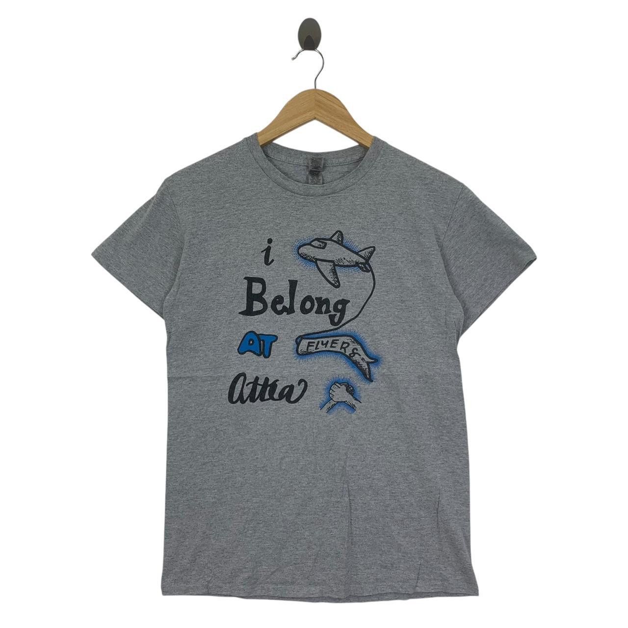 Other FLYERS 8 DOODLES I Belong At Atka Travel Plane Tee Shirt Size S / US 4 / IT 40 - 1 Thumbnail
