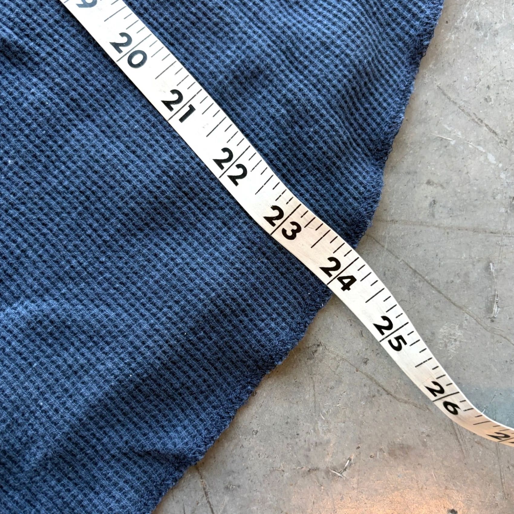 Vintage VINTAGE Nature Bear Yellowstone Waffle Knit Longsleeve Navy Tee PXXL Shirt Womens 2XL Blue Thermal Gorpcore Size XXL / US 16-18 / IT 52-54 - 5 Thumbnail