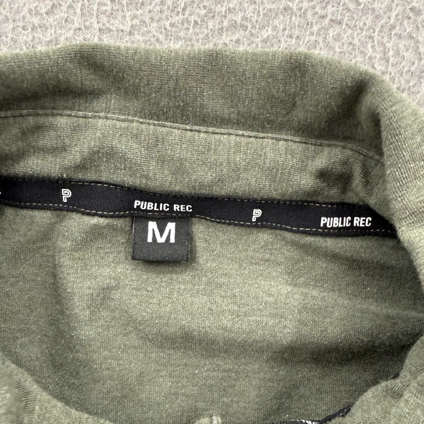 Vintage Public Rec Polo Shirt Mens M Green Pima Cotton Tencel Stretch Casual Shirt Size US M / EU 48-50 / 2 - 3 Thumbnail