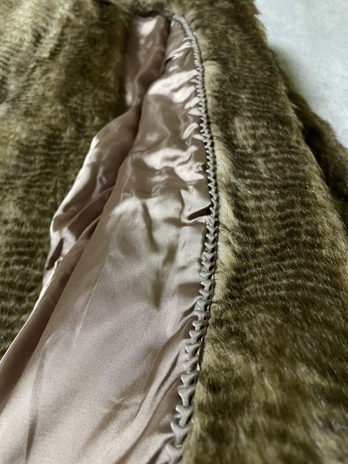 If Six Was Nine Y2K LGB IfSixWasNine Style Faux Leather Fur Zip Jacket Size US M / EU 48-50 / 2 - 9 Thumbnail