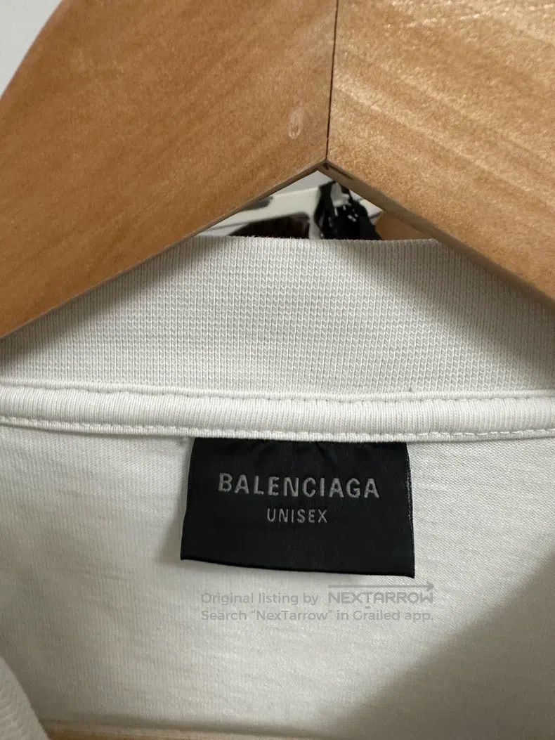 Balenciaga Balenciaga Valentine's Day Limited Edition White T-Shirt Size US M / EU 48-50 / 2 - 5 Thumbnail
