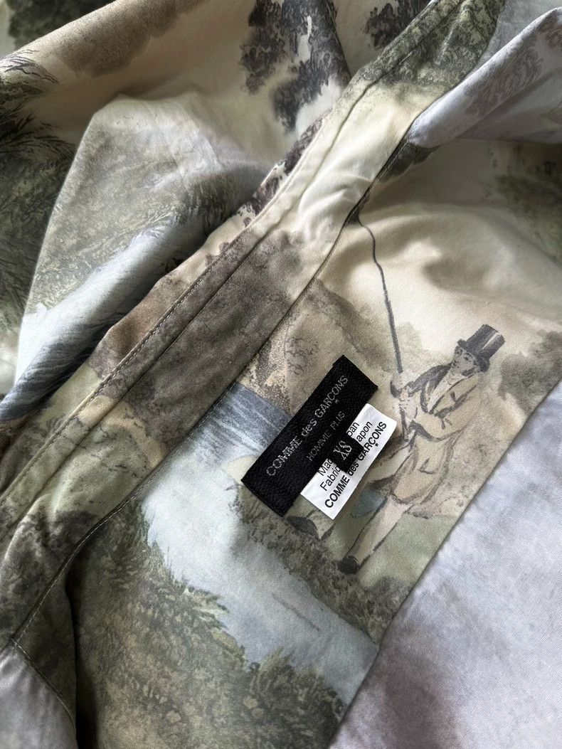 Comme Des Garcons English style painting shirt