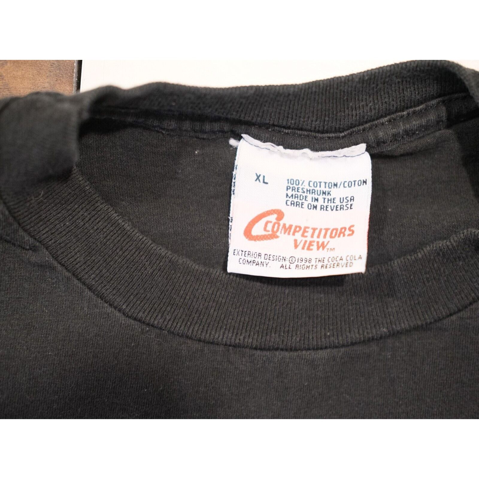 Coca Cola Vintage 90s Coca-Cola Dale Earnhardt NASCAR T-Shirt Mens XL Size US XL / EU 56 / 4 - 6 Thumbnail