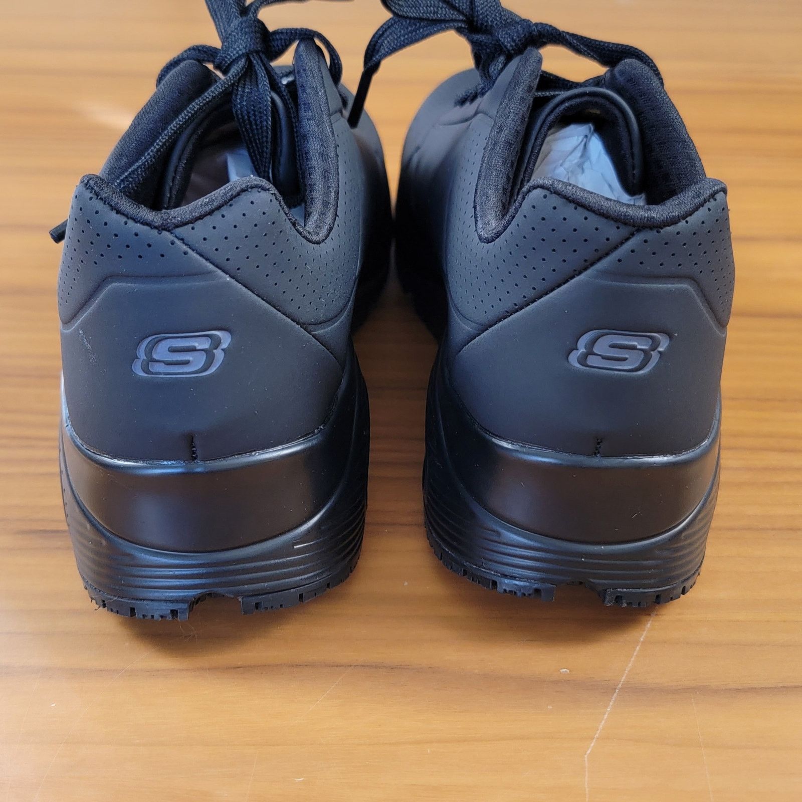 SKECHERS Skechers Uno Deloney CT Slip Resistant Black SN 108101W Wm 7 Size US 7 / IT 37 - 3 Thumbnail