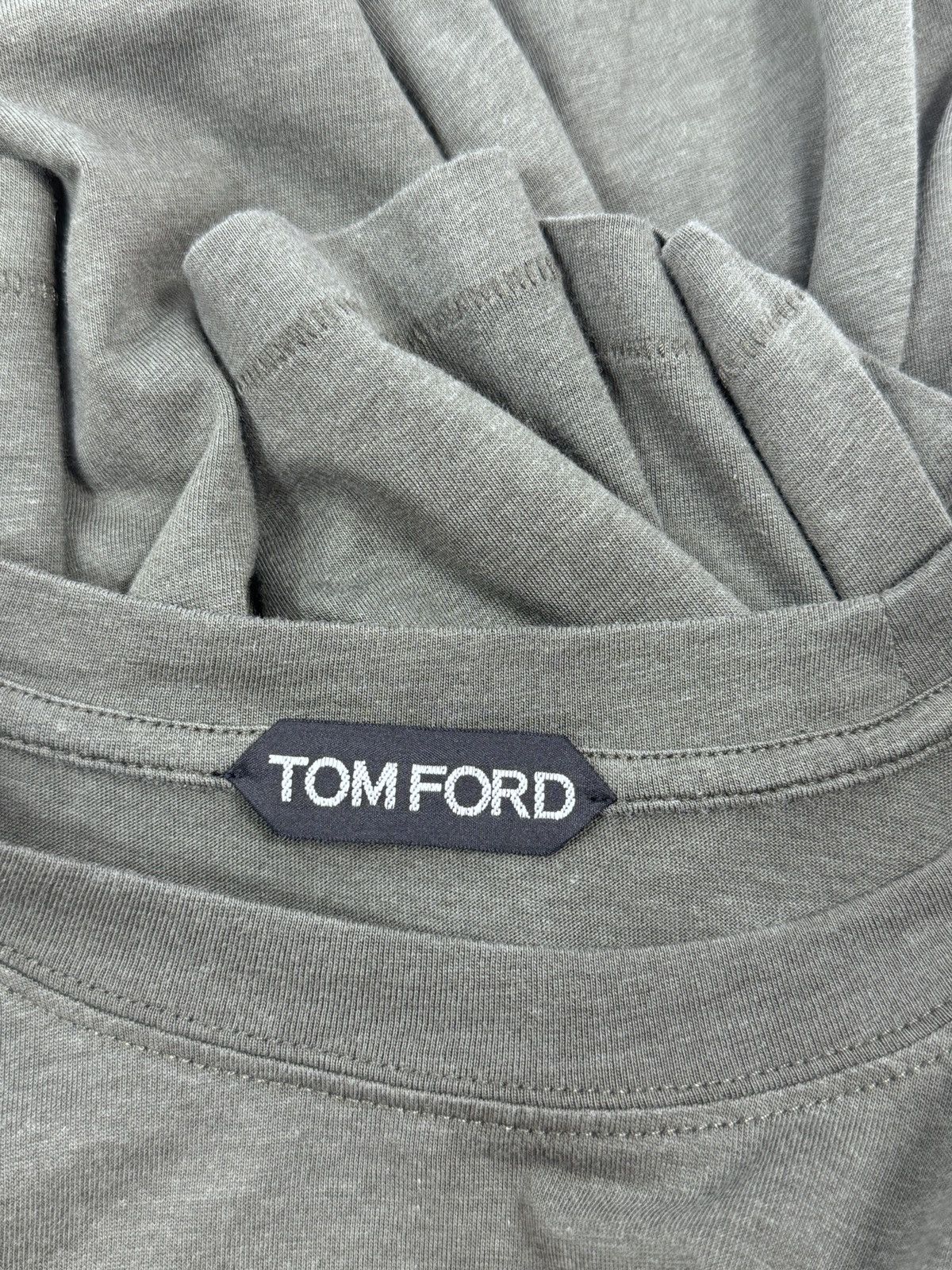 Tom Ford LOGO DETAILED T-SHIRT Size US L / EU 52-54 / 3 - 4 Thumbnail
