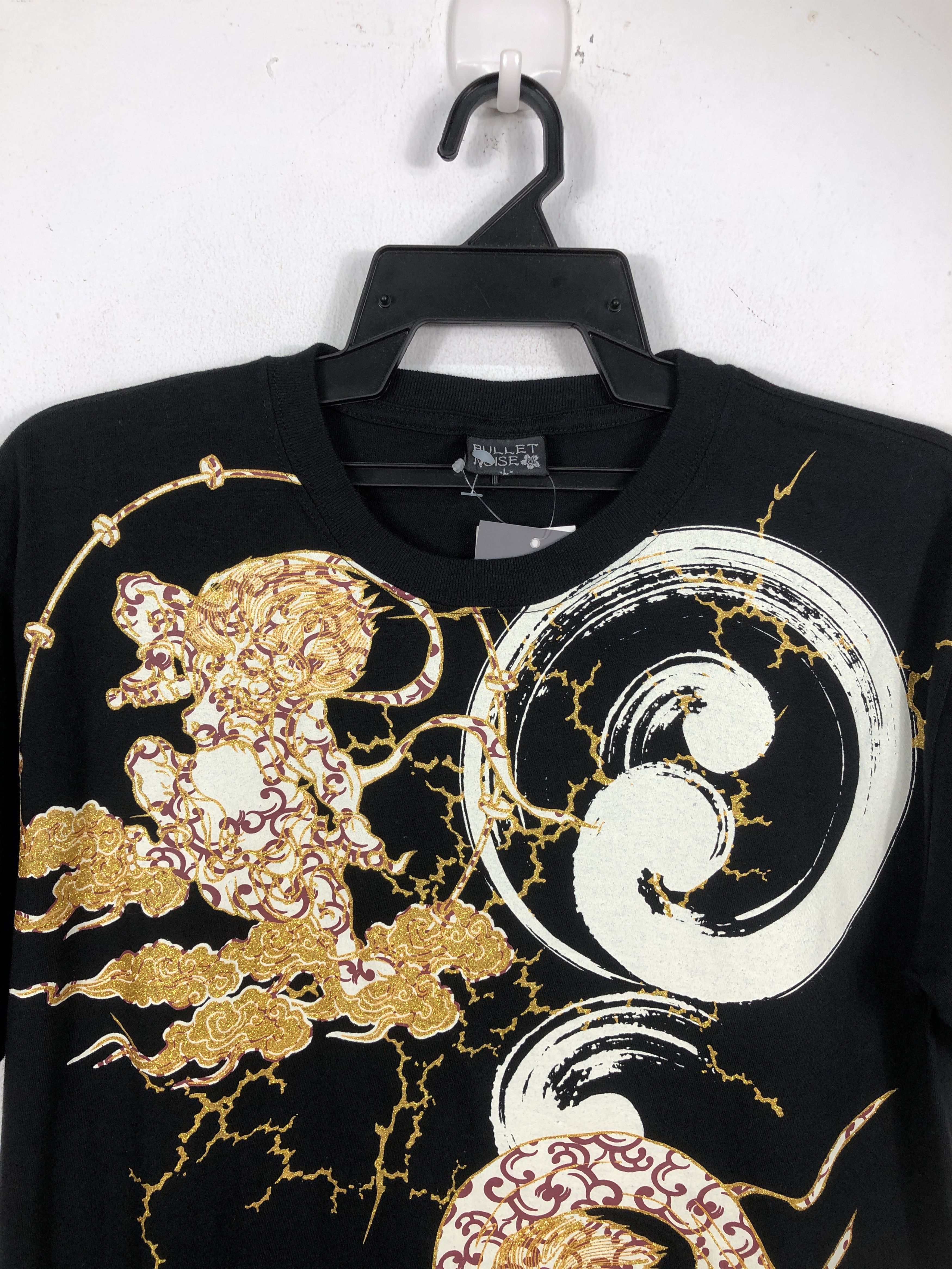 Japanese Brand Japanese Brand Bullet Noise Fujin And Raijin T-Shirt Size US M / EU 48-50 / 2 - 4 Thumbnail