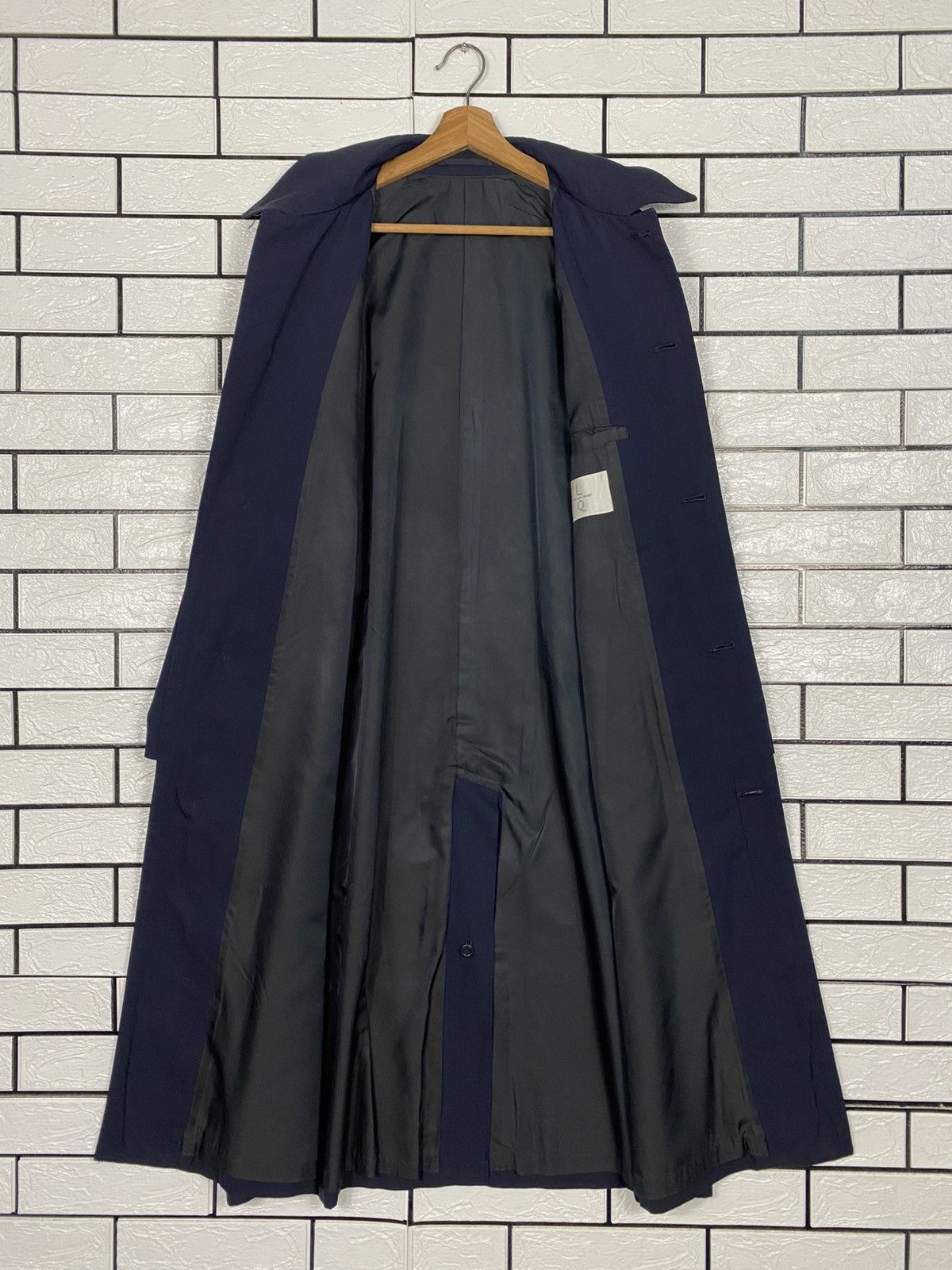 Yohji Yamamoto 🔥VINTAGE LONG JACKET FLY BUTTON LQ Y’S FOR MEN Size US M / EU 48-50 / 2 - 15 Thumbnail