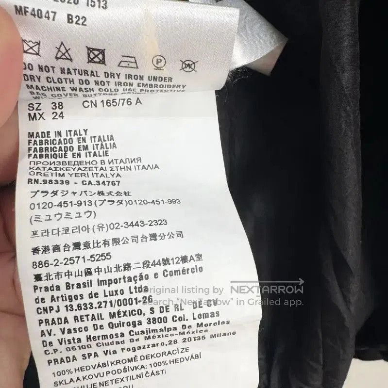 Miu Miu Miu Miu Summer Black Dress Size S . Size S / US 4 / IT 40 - 6 Thumbnail