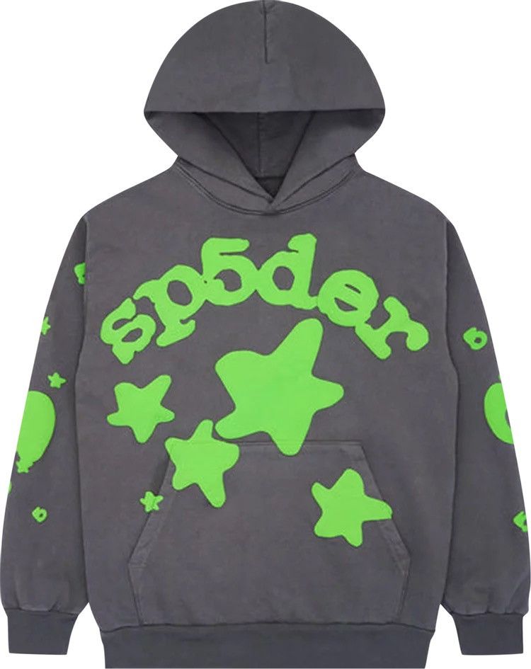 Sp5der Wait Web Tracksuit Slate Grey | spiderhoodie.org