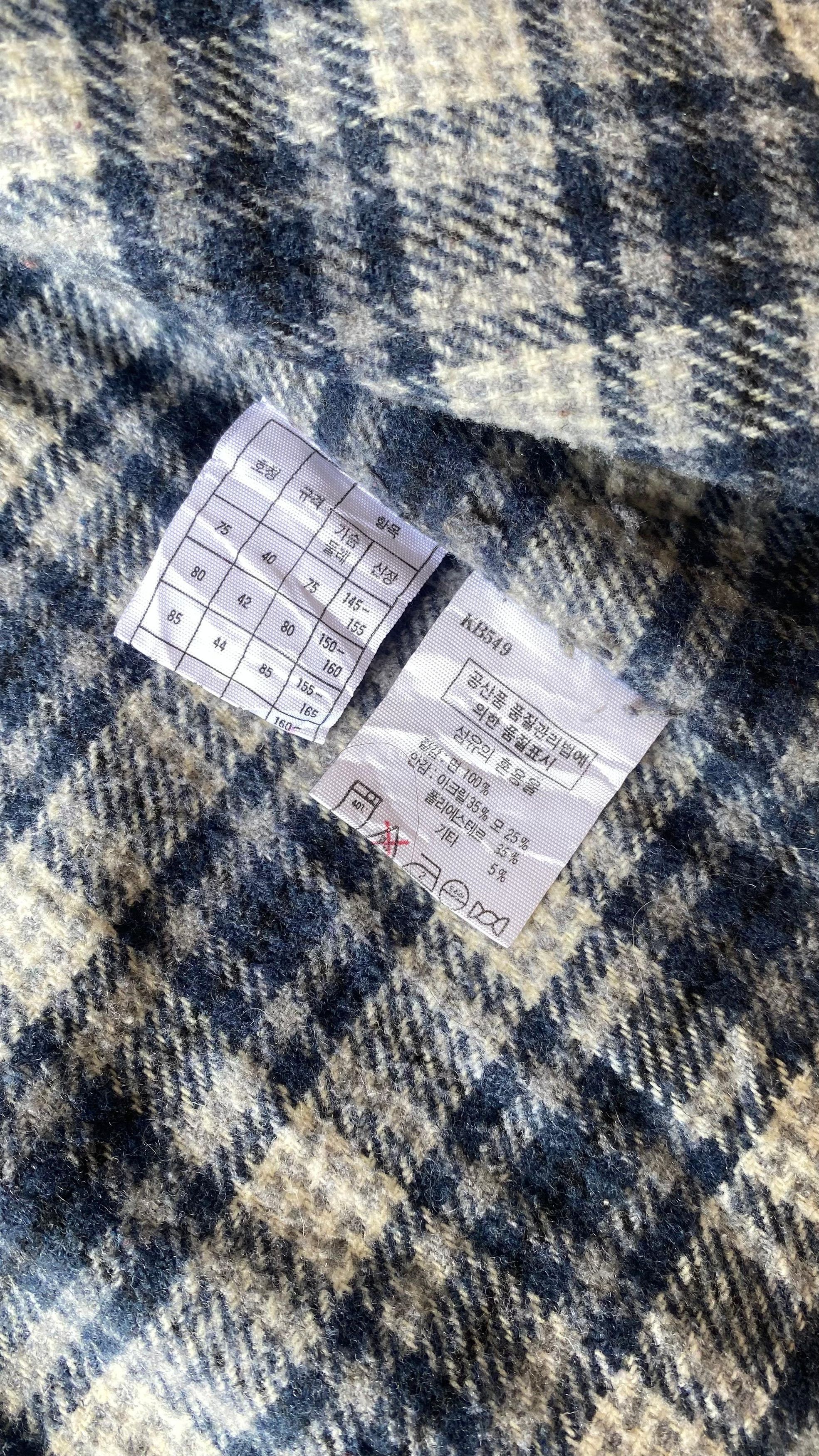 Benetton vintage 80s blue family benetton work canvas chore jacket Size US S / EU 44-46 / 1 - 2 Thumbnail