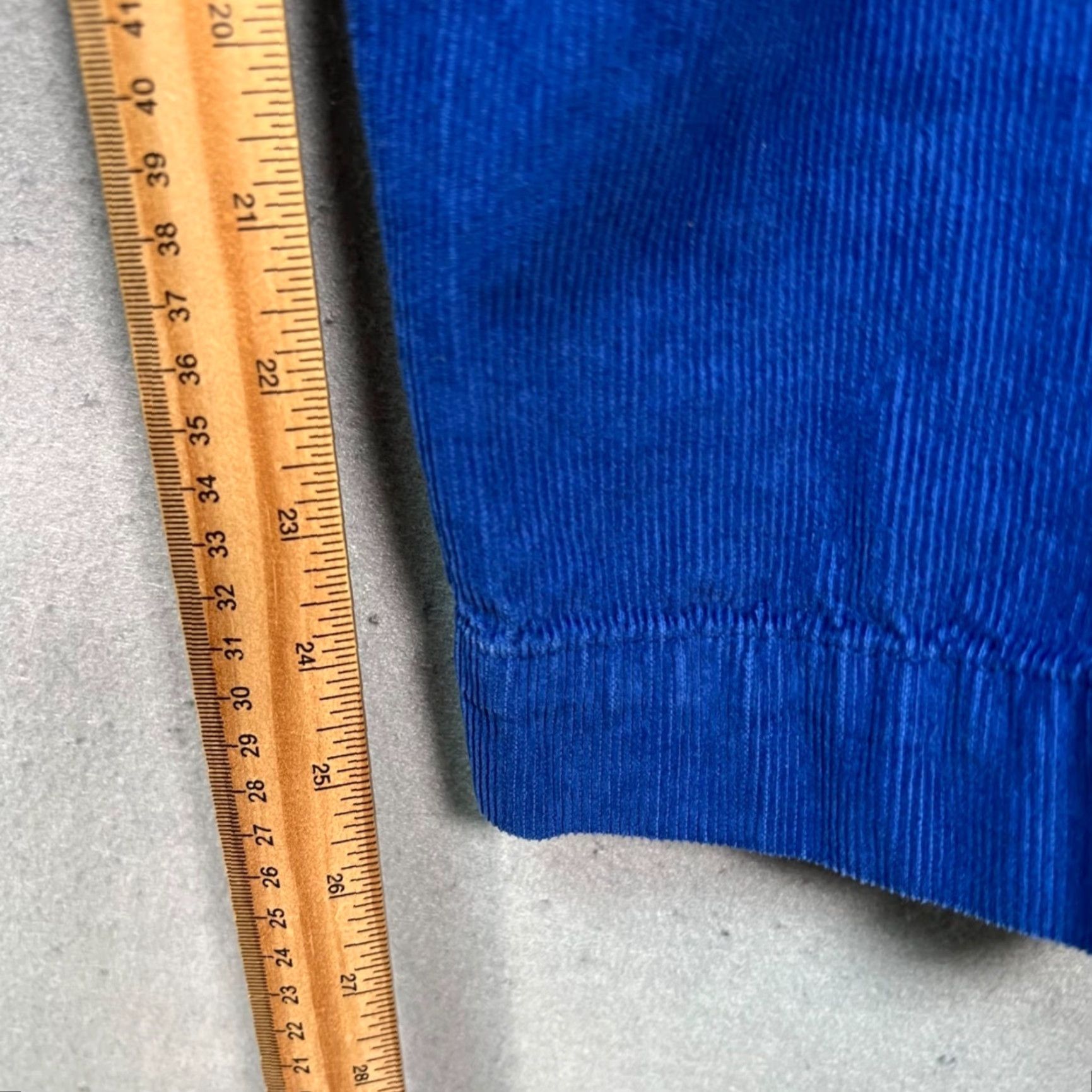 Urban Outfitters Urban Outfitters Mens Corduroy Straight Leg Pleated Pants Blue 30 Size US 30 / EU 46 - 7 Thumbnail