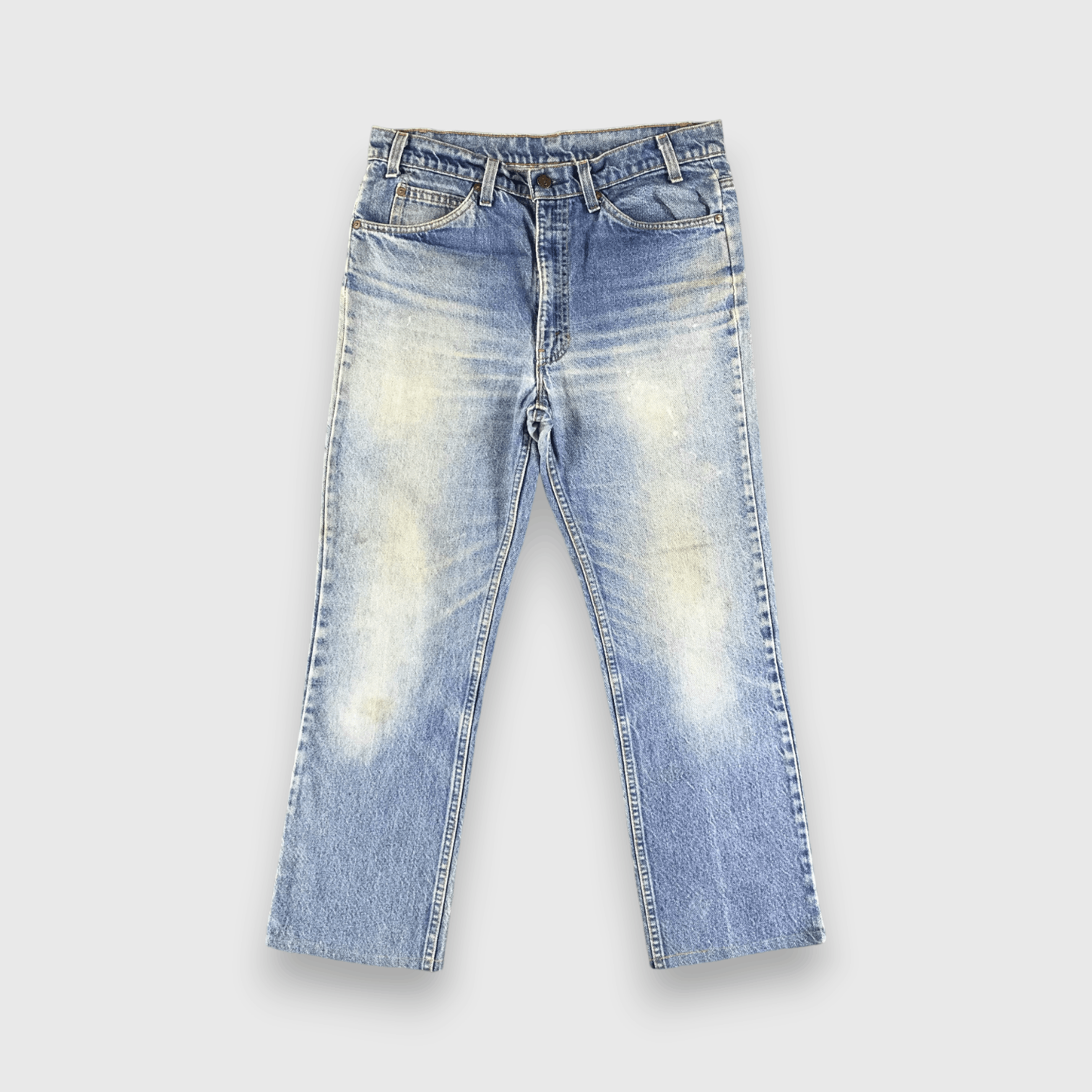 Levi's Vintage 80s Blue Wash Levis Jeans-J2815 Size US 34 / EU 50 - 1 Thumbnail