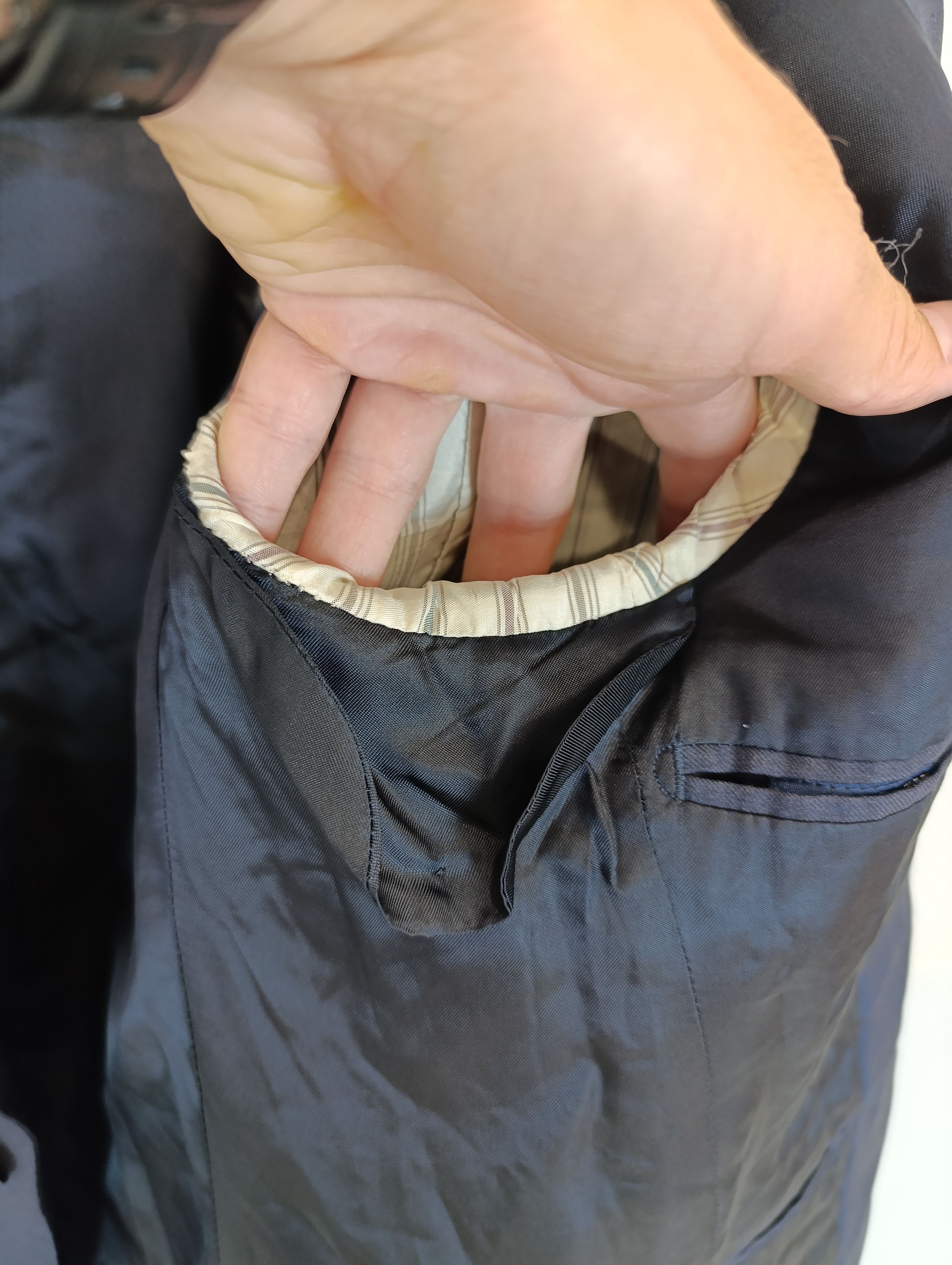 LARDINI ITALIAN SUIT ING LORO PIANA RAIN SYSTEM ZELANDER