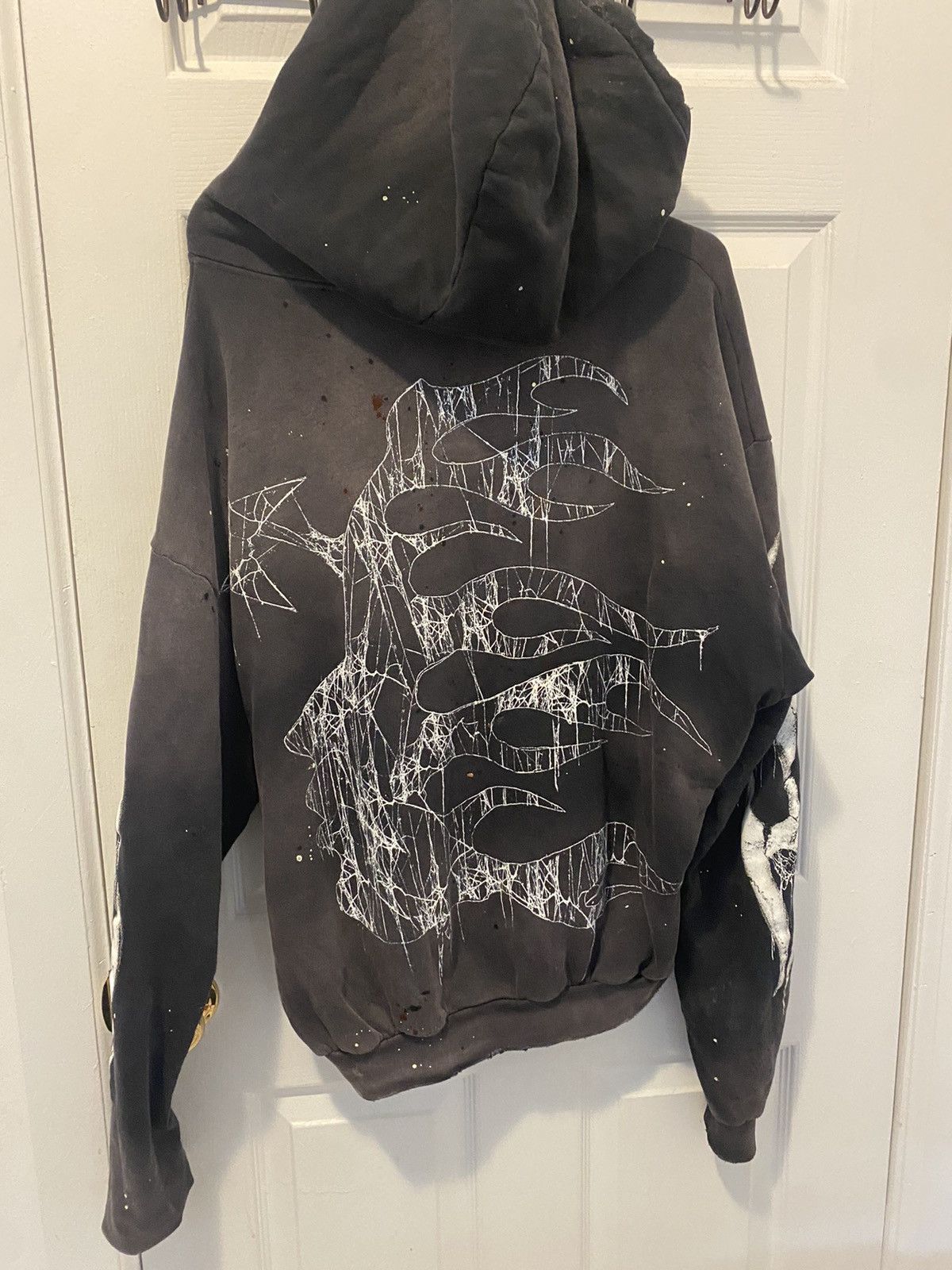 HELLSTAR HELLSTAR HALLOWEEN ZIP UP SPIDER WEB Size US S / EU 44-46 / 1 - 3 Thumbnail