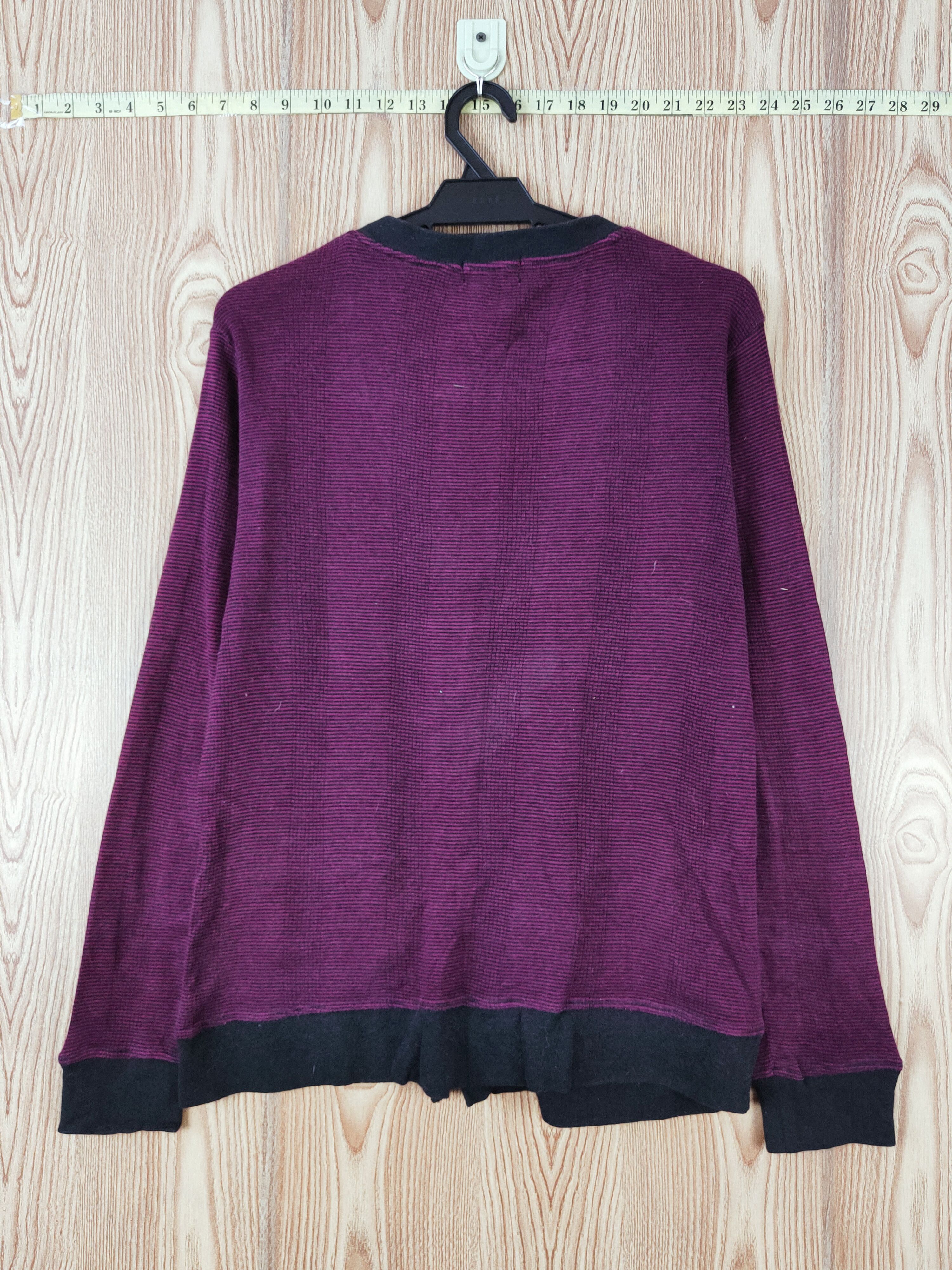 Japanese Brand × Vintage Style Mart Purple Knitwear Cardigan #W870 Size L / US 10 / IT 46 - 7 Thumbnail