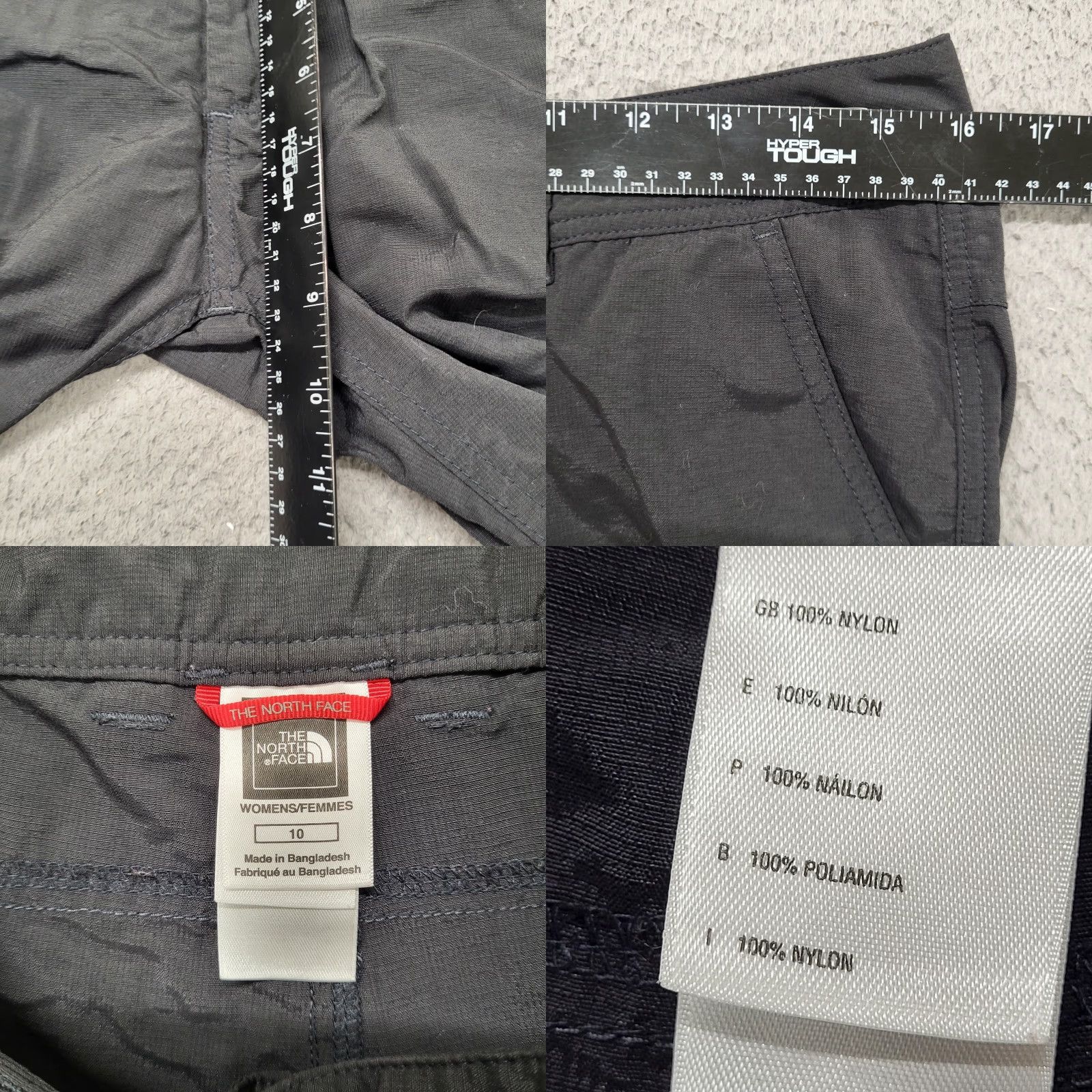 The North Face The North Face Capri Pants Womens 10 Straight Leg Casual Stretch Hiking Lightweight Pants Regular Black Capri Women 10 Straight Leg Outdoor Size 32" / US 10 / IT 46 - 9 Thumbnail