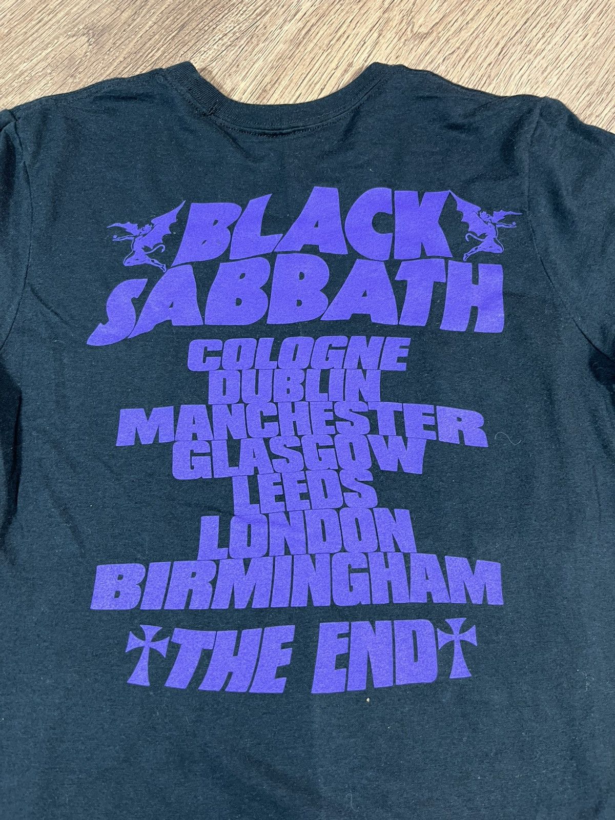 Black Sabbath Vintage Black Sabbath Rare The And Tour T Shirt Size US S / EU 44-46 / 1 - 7 Thumbnail