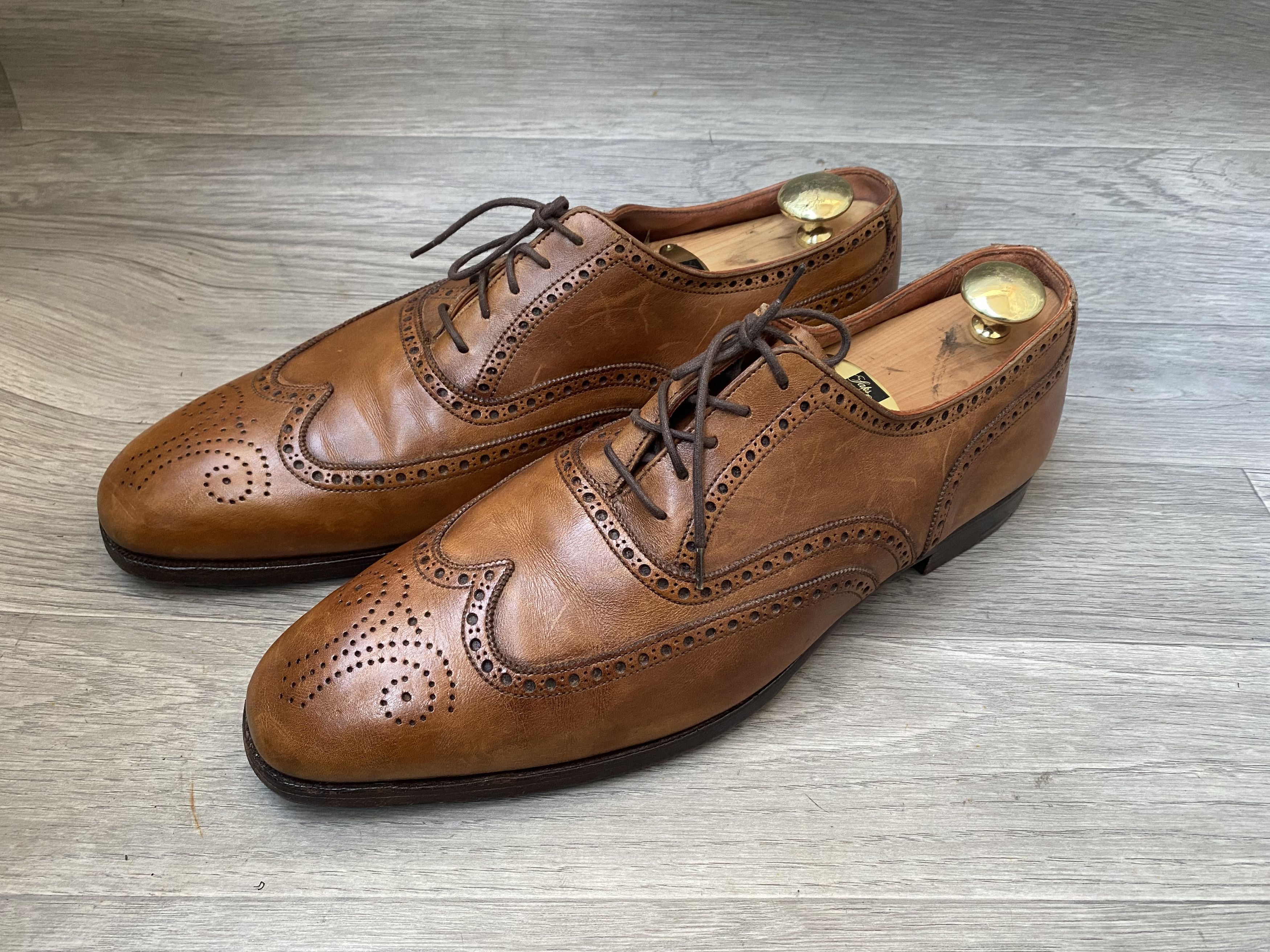 Crockett & Jones Crockett and jones cliford wingtip oxford sz 11.5 Size US 12.5 / EU 45-46 - 6 Thumbnail
