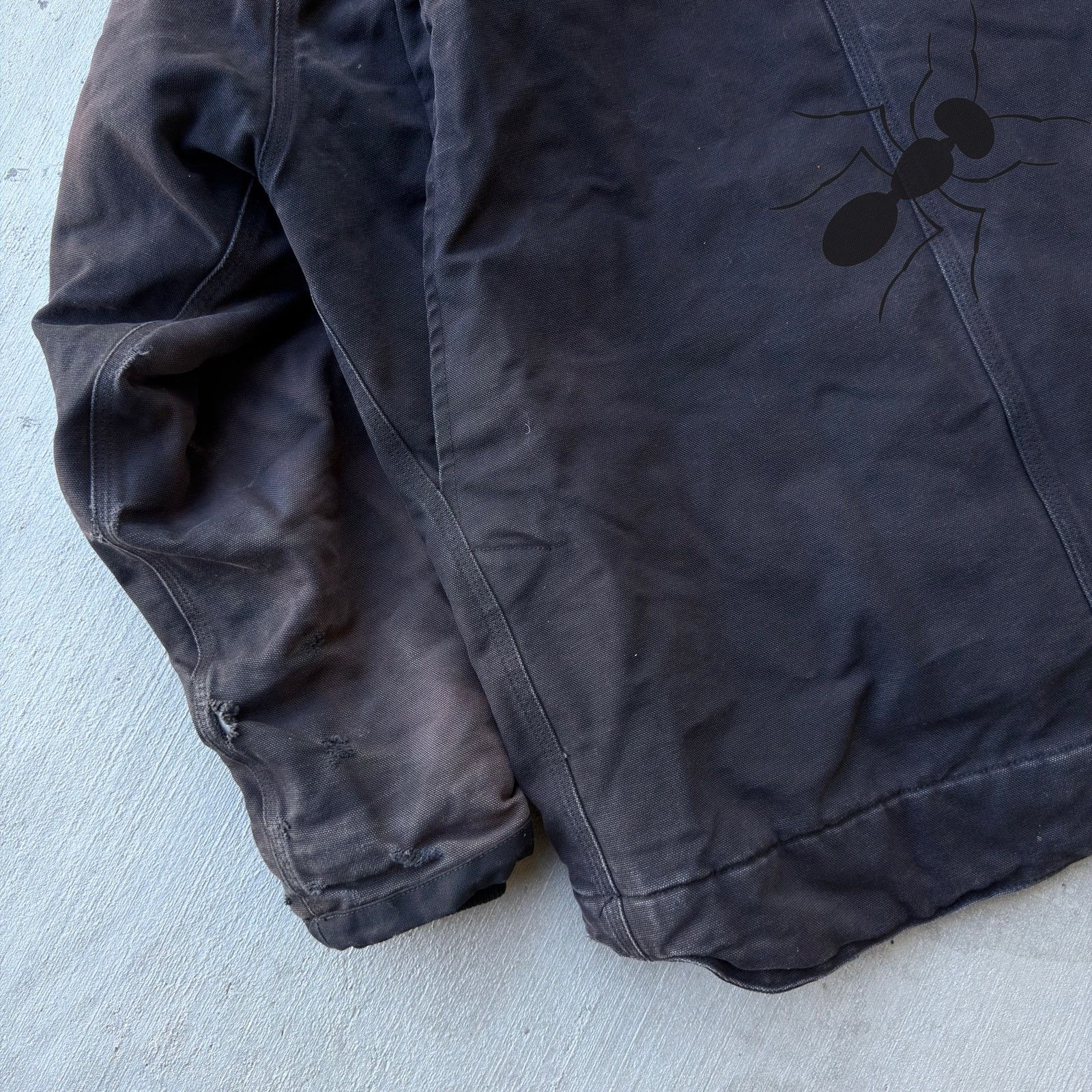 Carhartt × Vintage Carhartt black hooded button up work wear jacket Size US M / EU 48-50 / 2 - 7 Thumbnail