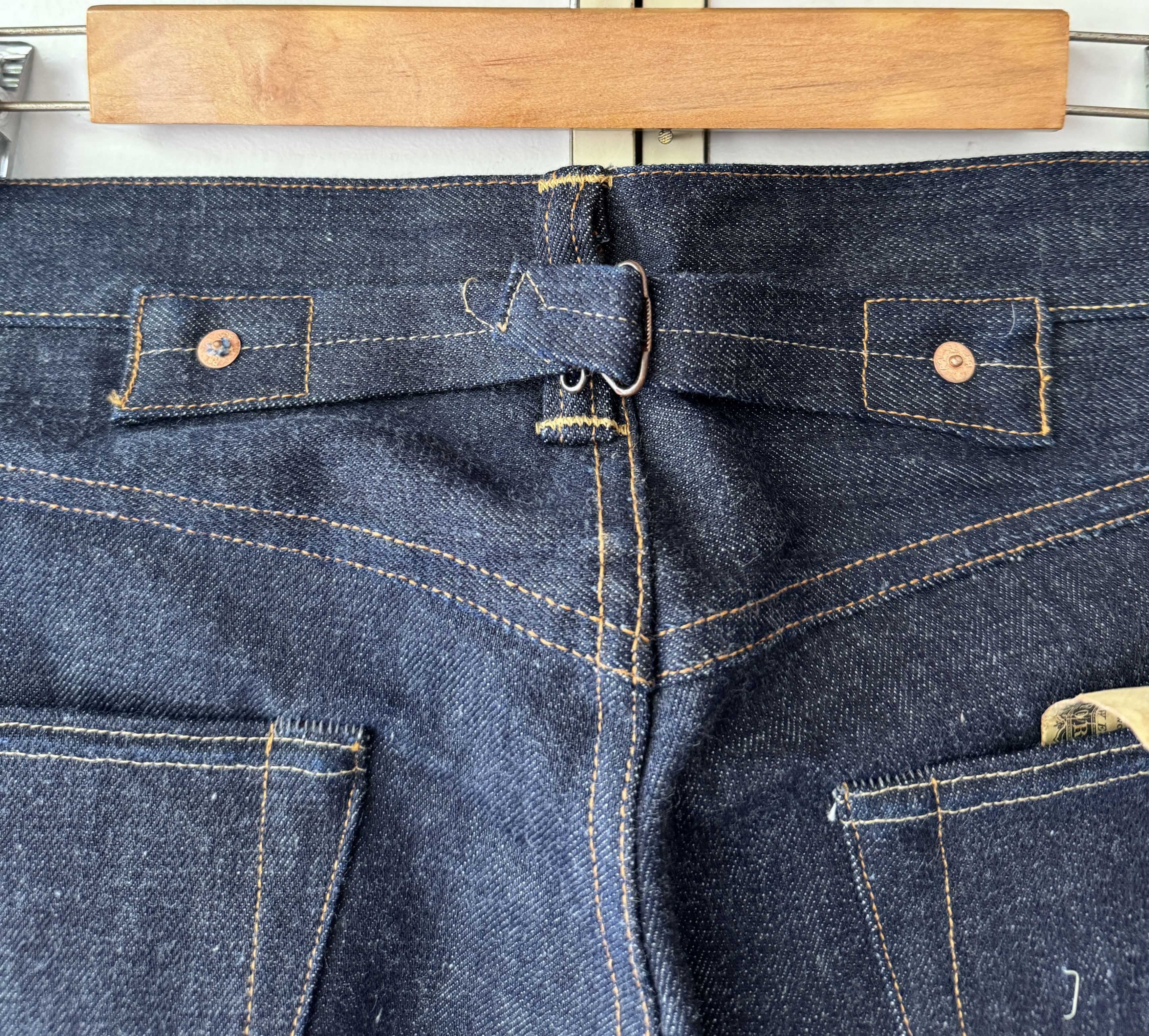 RRL Ralph Lauren × Ralph Lauren RRL DOUBLE RL TYPE 41 SELVEDGE JEANS ( W33) Size US 33 - 8 Thumbnail