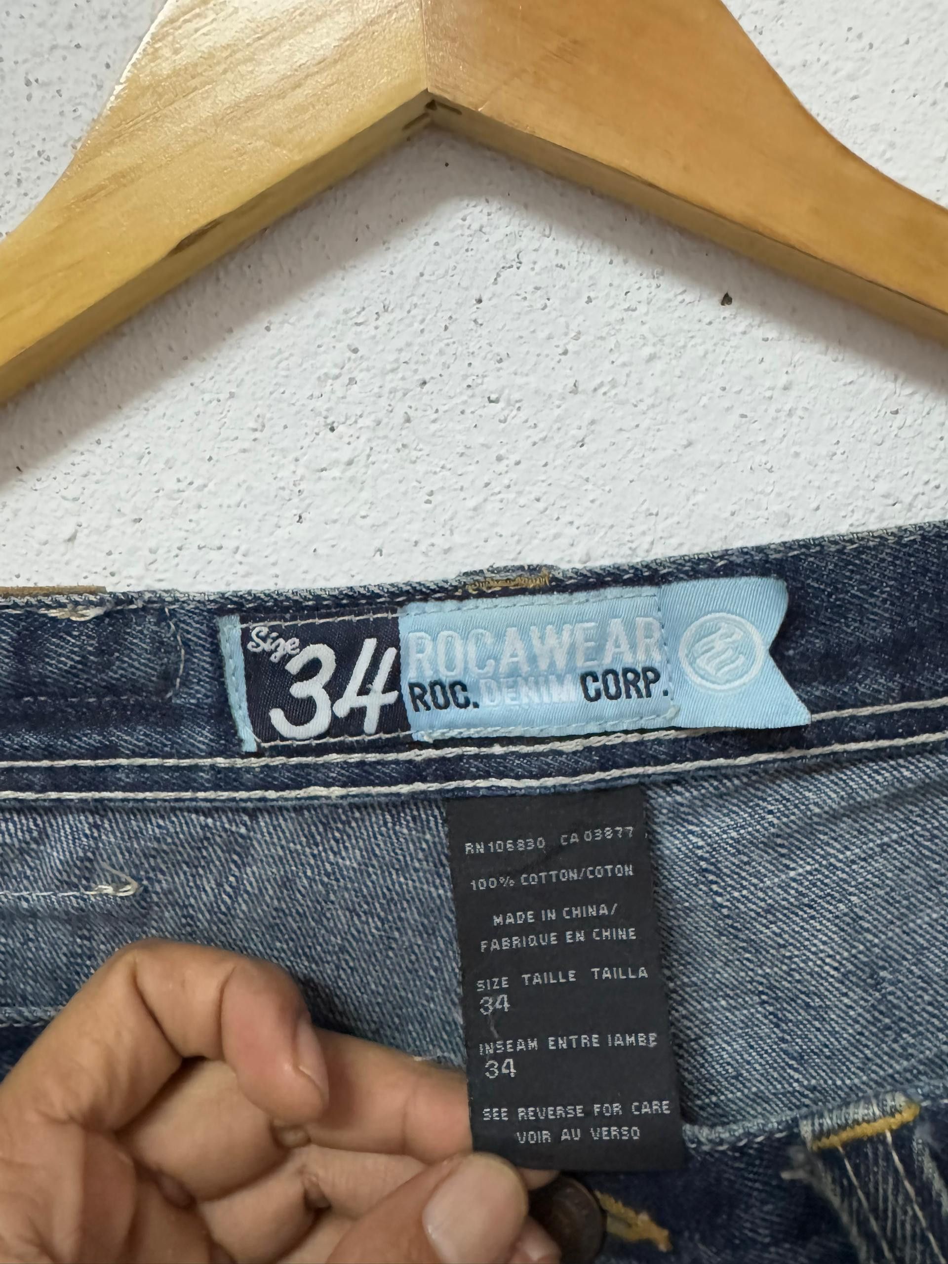 Rocawear Rocawear y2k jeans nice design Size US 34 / EU 50 - 12 Thumbnail