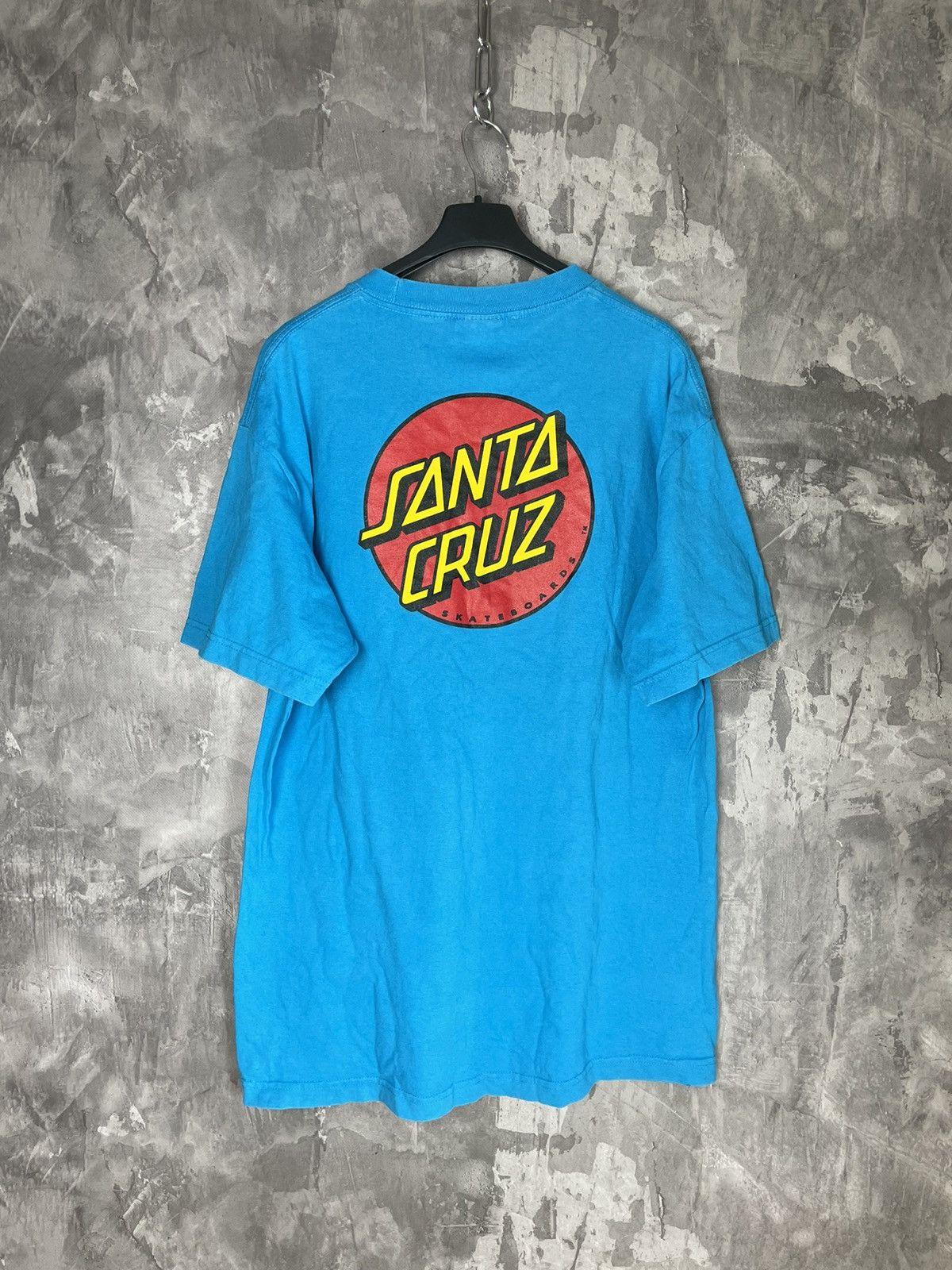Vintage Vintage Santa Cruz Skateboards Fire Double Sided T-Shirt Size US M / EU 48-50 / 2 - 10 Thumbnail