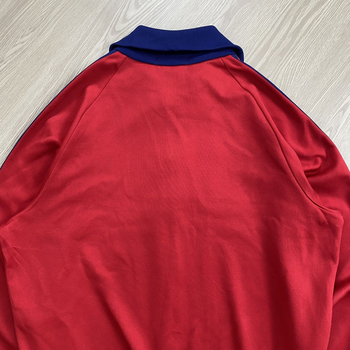 Adidas × Japanese Brand × Vintage Vintage Adidas Descente Blue Track Jacket Rare Size US L / EU 52-54 / 3 - 15 Thumbnail