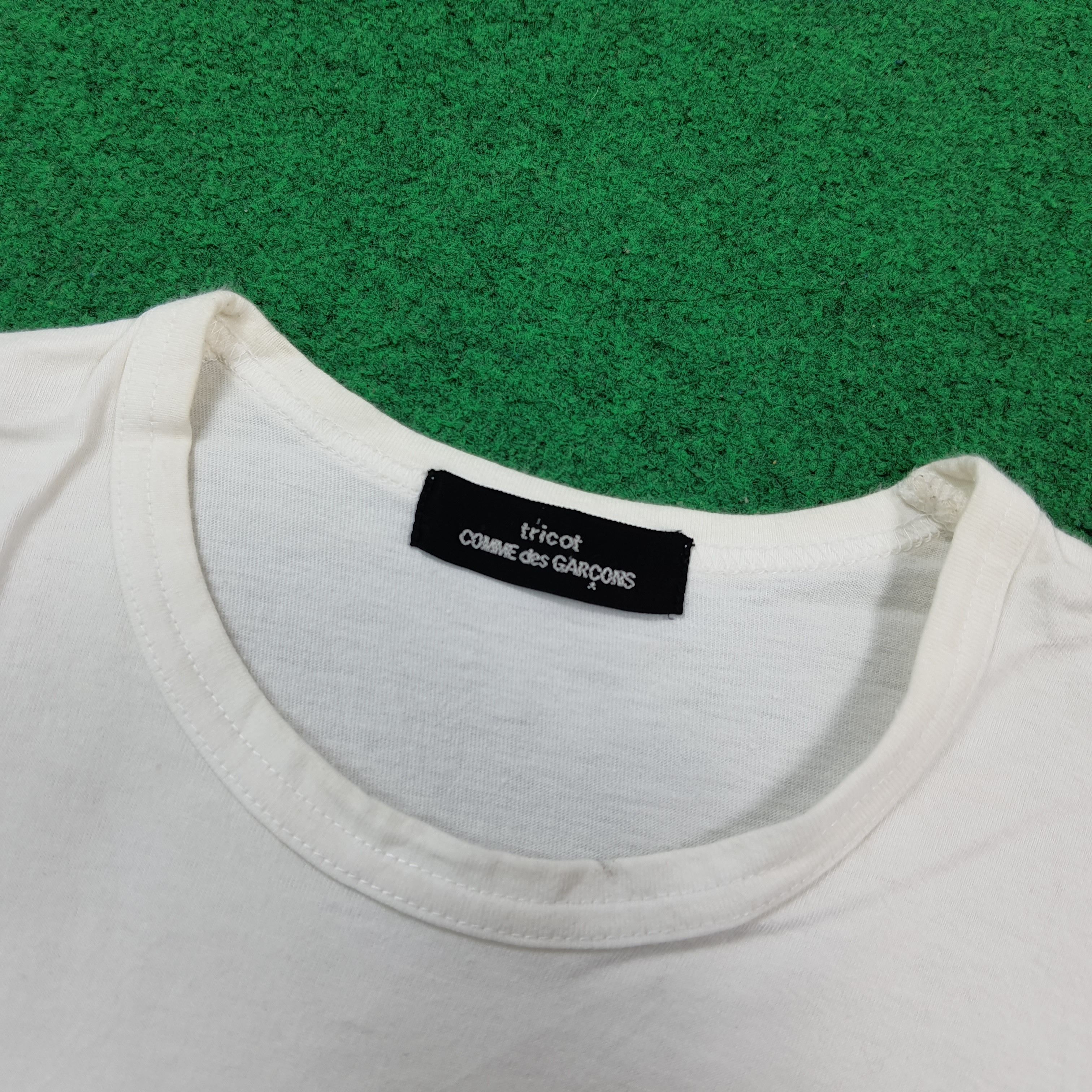 Tricot Comme des Garcons Vintage 2005 tricot Comme Des Garcons Lace Trim Tank Top Size S / US 4 / IT 40 - 4 Thumbnail