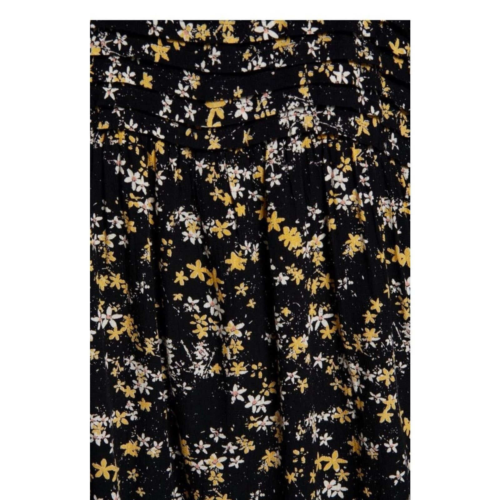 Free People Free People Dessa Bodysuit in Black Combo, Size M A002077 Size M / US 6-8 / IT 42-44 - 7 Thumbnail