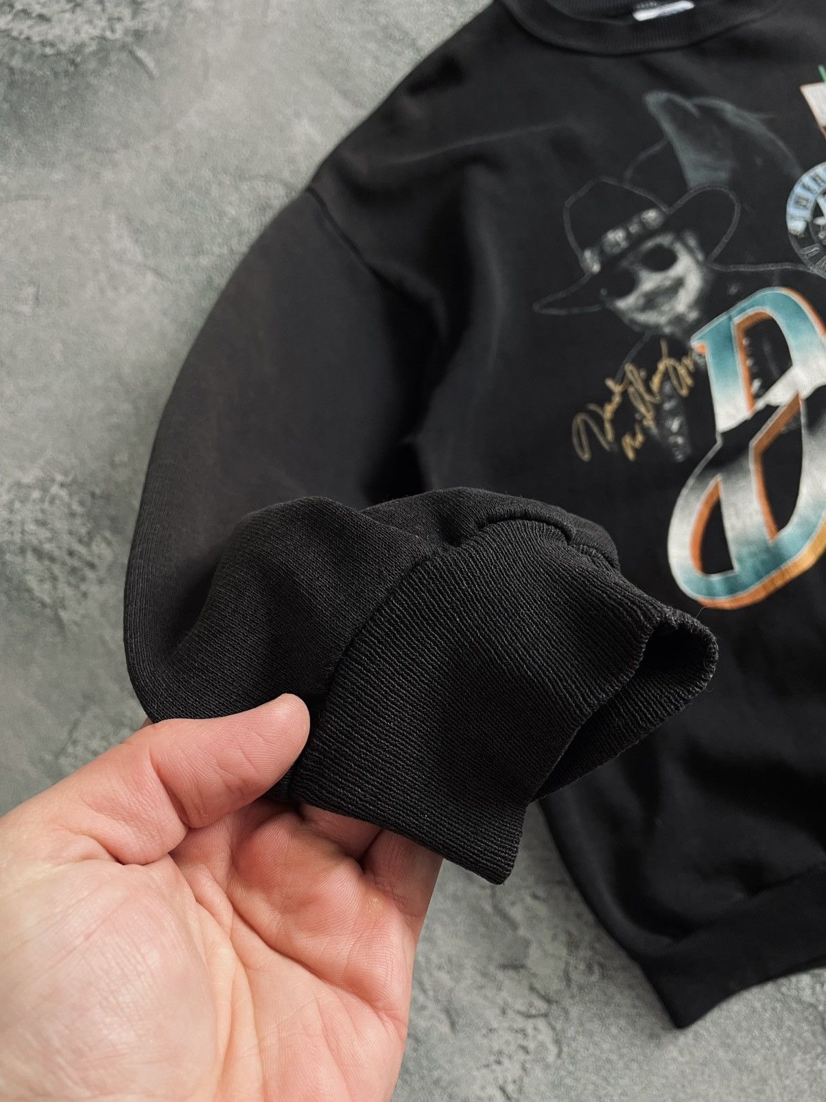 NFL VTG 90s MNF 25th Hank Williams NFL Miami Dolphins Sweatshirt Size US XL / EU 56 / 4 - 10 Thumbnail