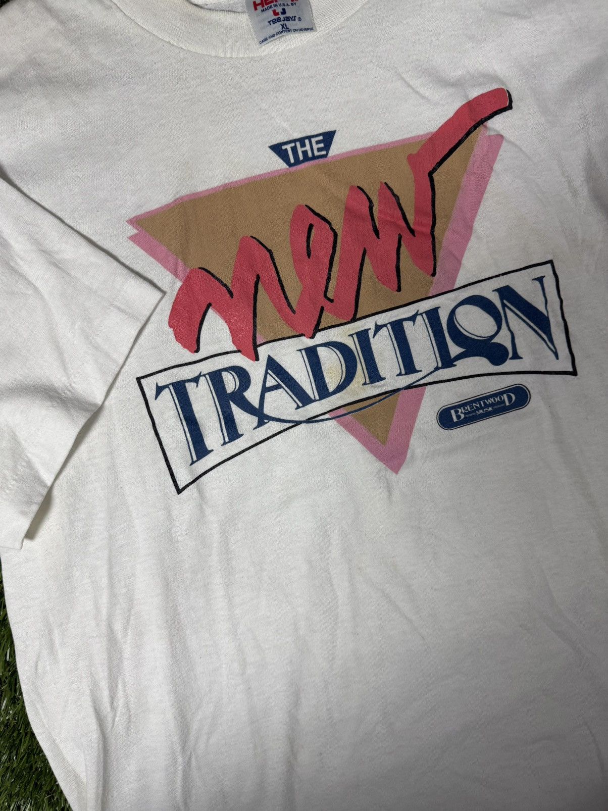 Vintage Vintage 90s New Tradition Levis Styled Fall Layering Tee Size US XL / EU 56 / 4 - 2 Thumbnail