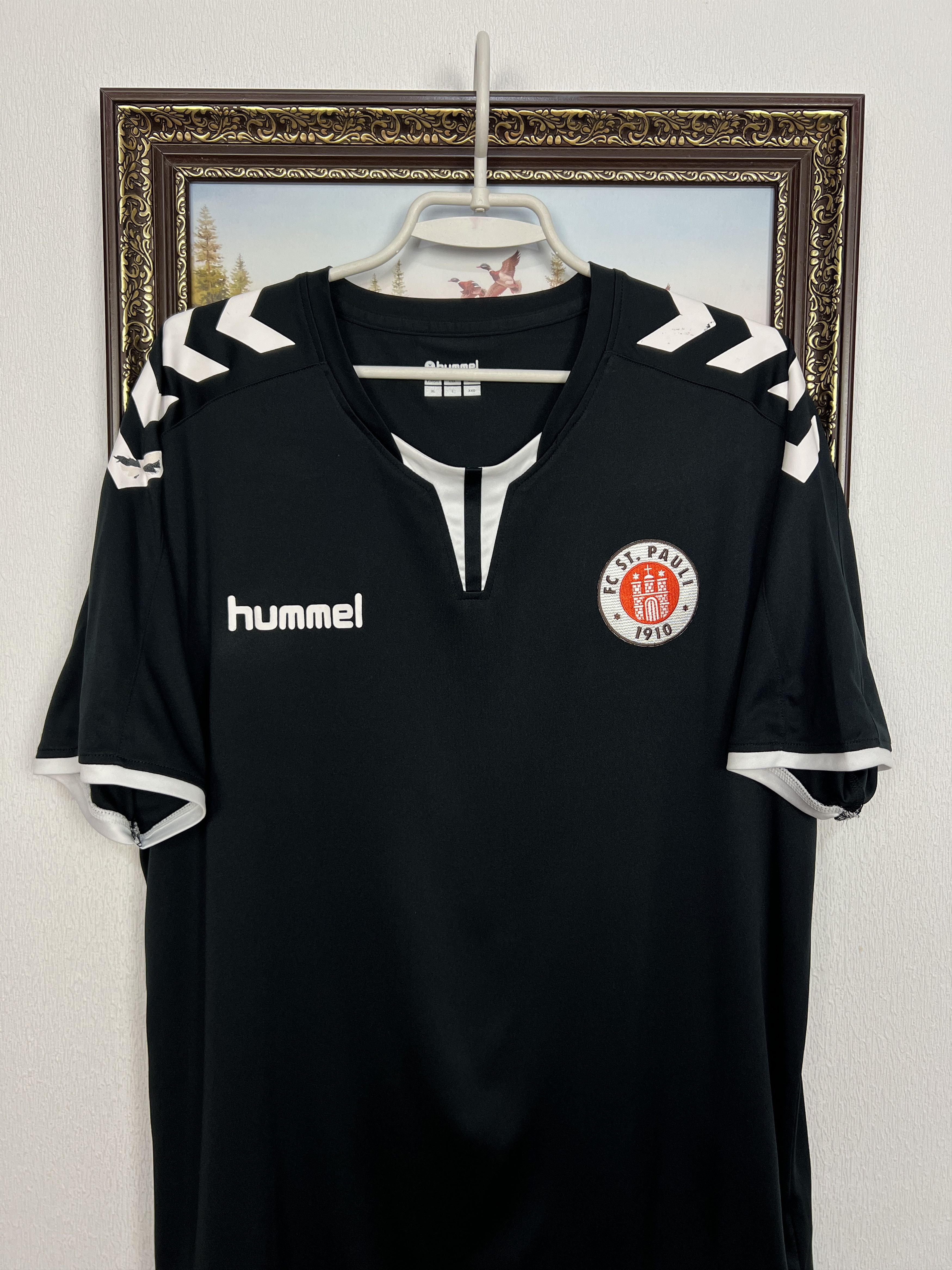 Hummel Hummel St Pauli Football Train Shirt Soccer Jersey Trikot Size US L / EU 52-54 / 3 - 2 Thumbnail