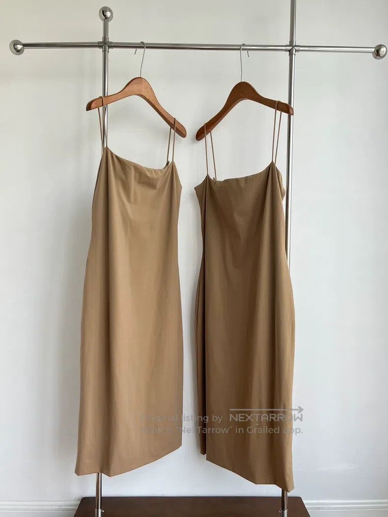 The Row The Row Brown halter dress Size XL / US 12-14 / IT 48-50 - 4 Thumbnail