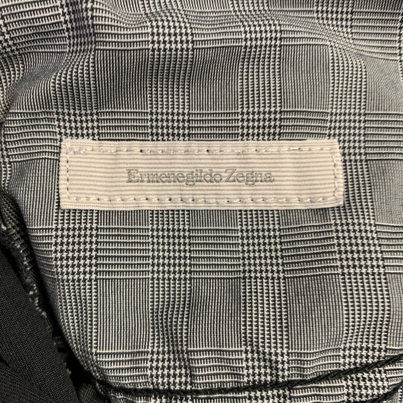 Ermenegildo Zegna ERMENEGILDO ZEGNA Size 33 Black Cotton Blend Straight Jeans Size US 33 - 4 Thumbnail
